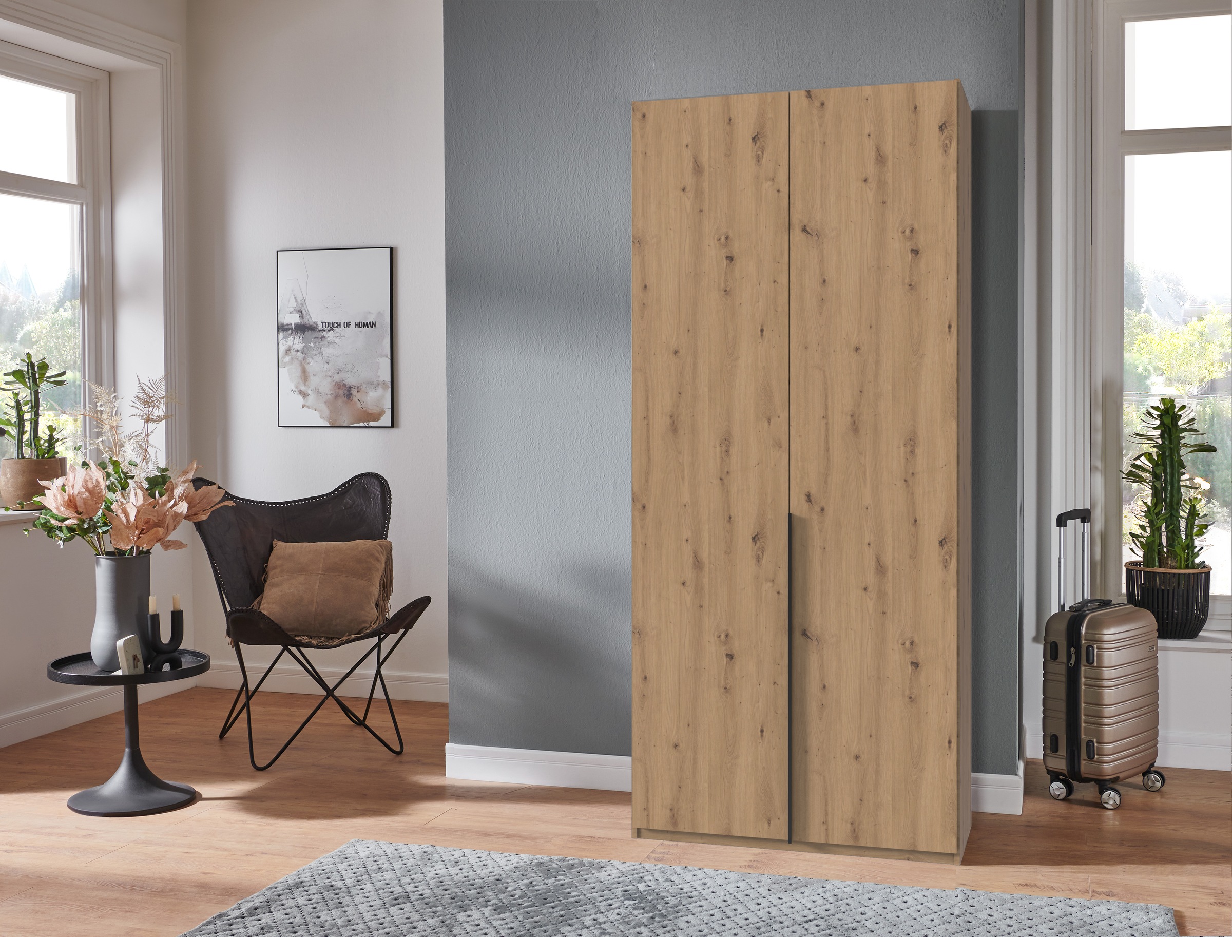 Wimex Kleiderschrank "Mugano, in 5 Breiten und 2 Höhen, Made in Germany", ( günstig online kaufen