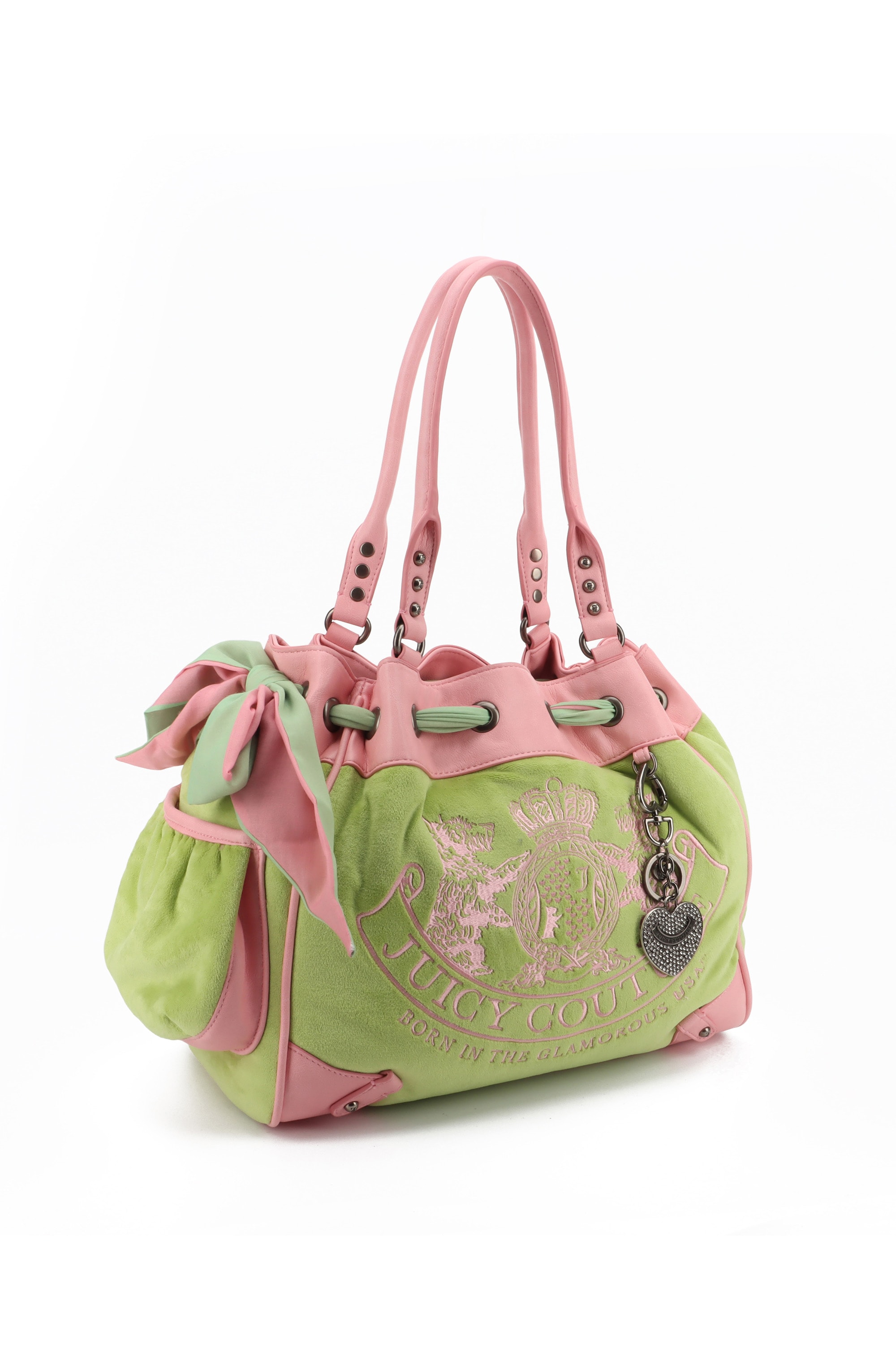 Juicy Couture Tragetasche »DAYDREAMER CLASSIC CREST LARGE DOUBLE HANDLE BAG.. Damen« Tragetasche Damen, Shopper, Einkaufstasche, Fashion, Lifestyle, Sale