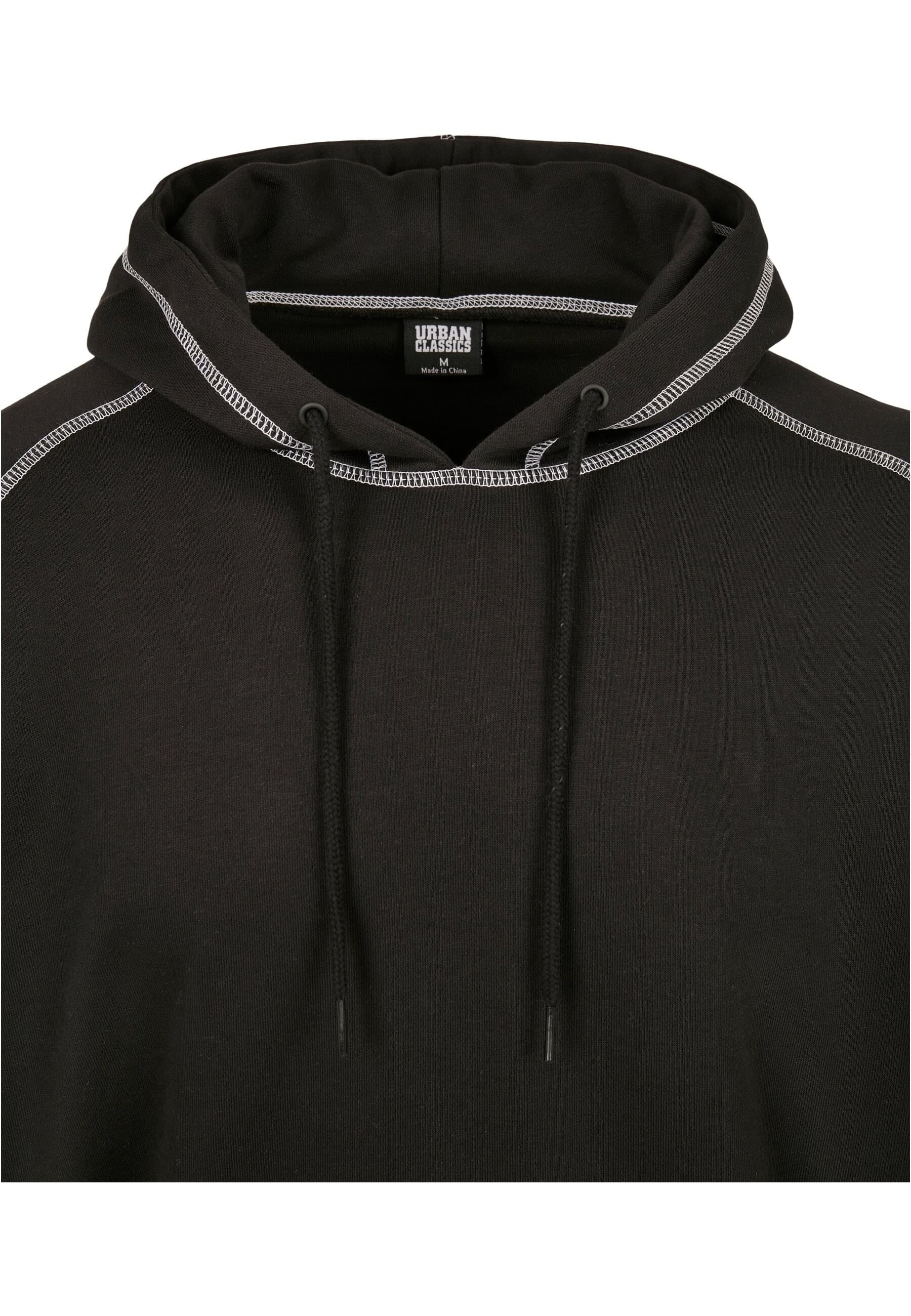 URBAN CLASSICS Kapuzensweatshirt »Urban Classics Herren Contrast Stitching Hoody«, (1 tlg.)