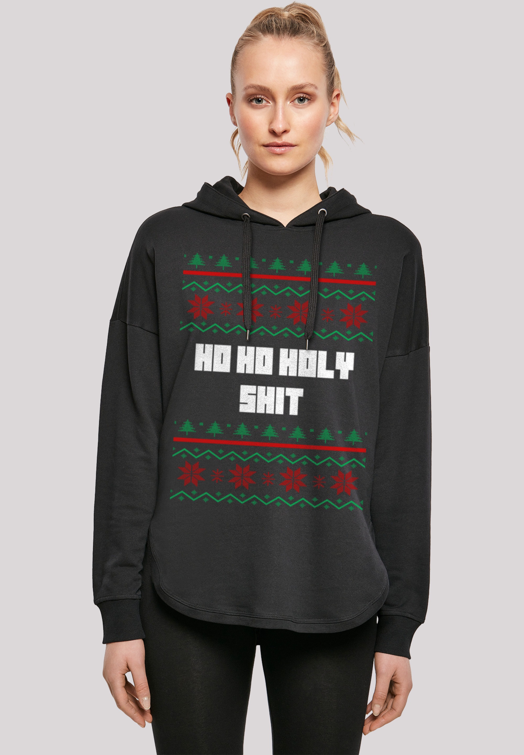 F4NT4STIC Kapuzenpullover "Ho Ho Holy", Print