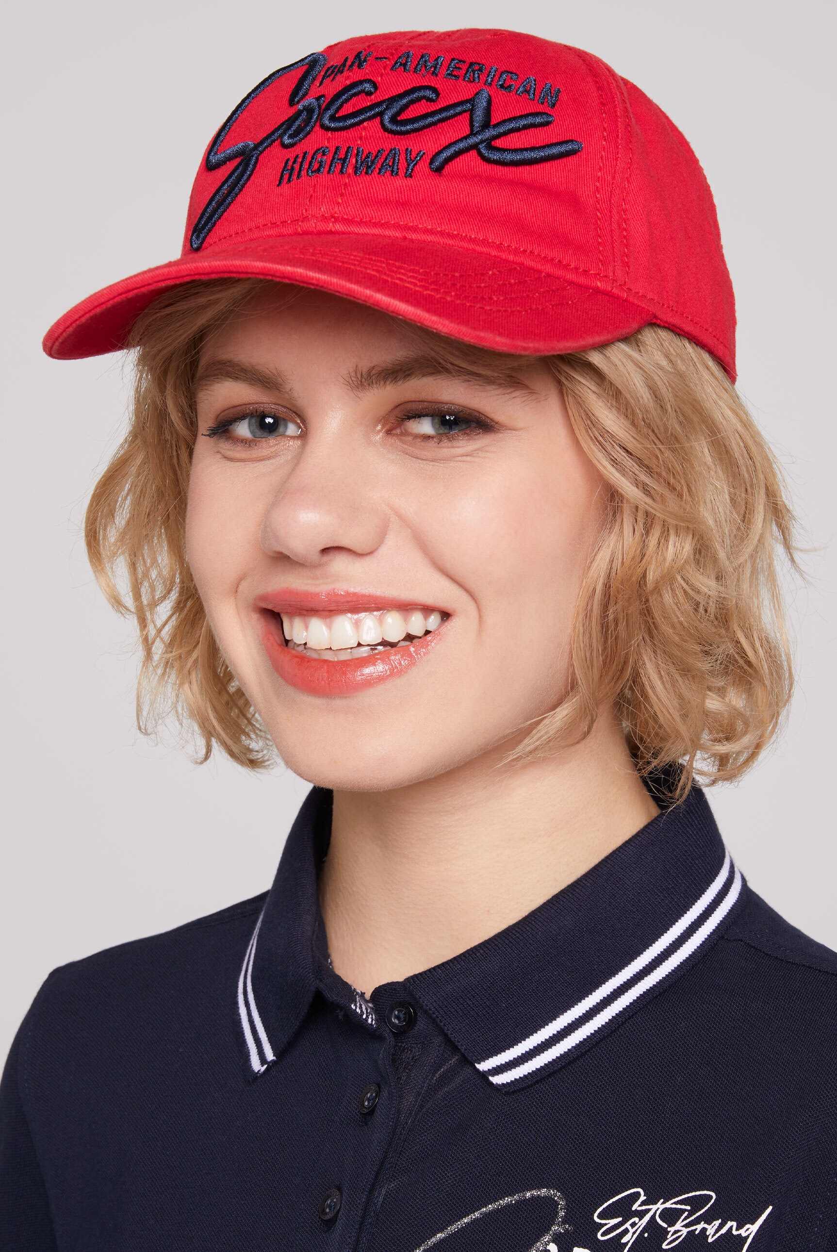 SOCCX | bestellen Baseball Cap, BAUR für mit Klipp-Verschluss