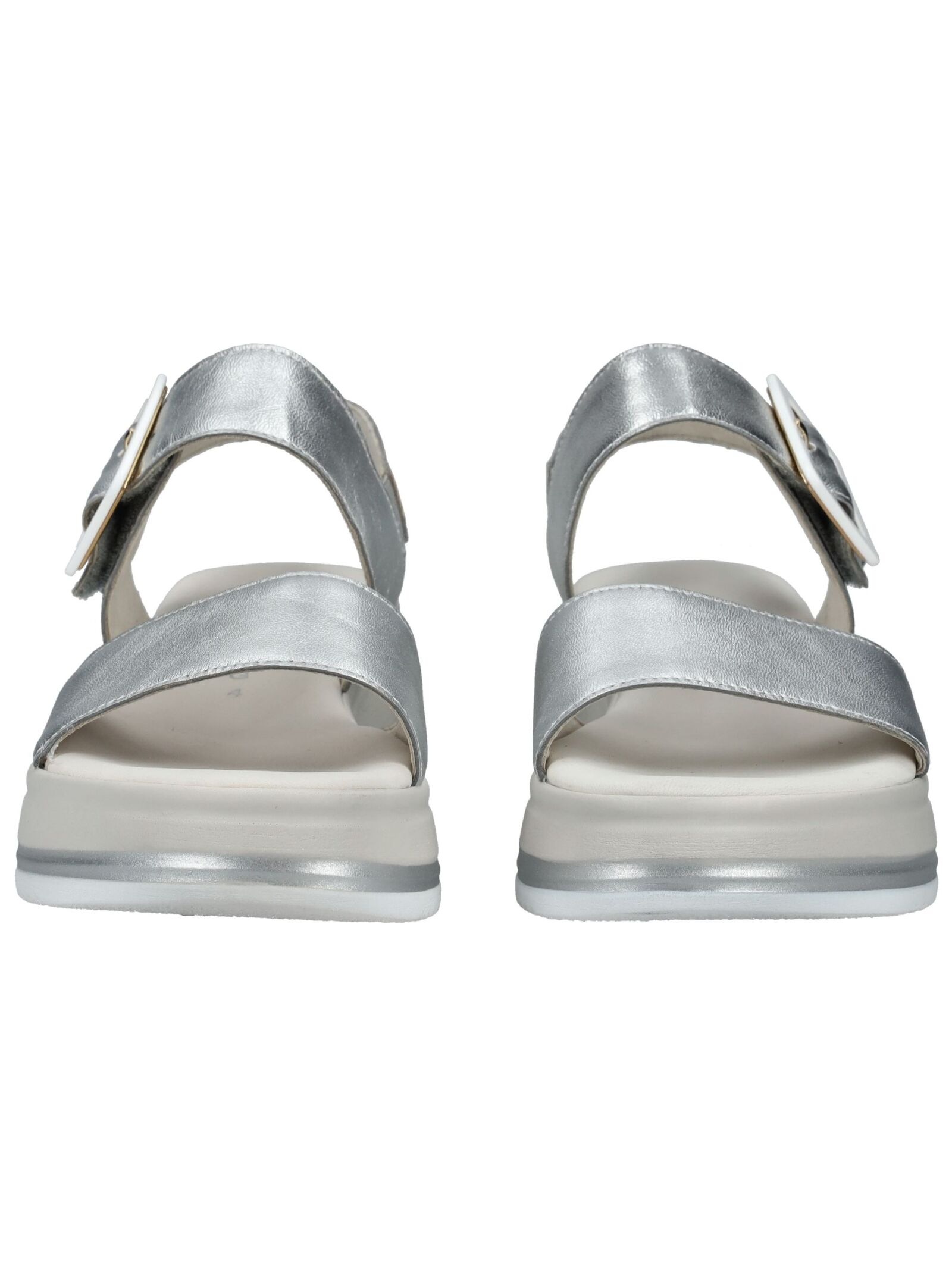 Gabor Comfort Keilsandalette Silber 40 2