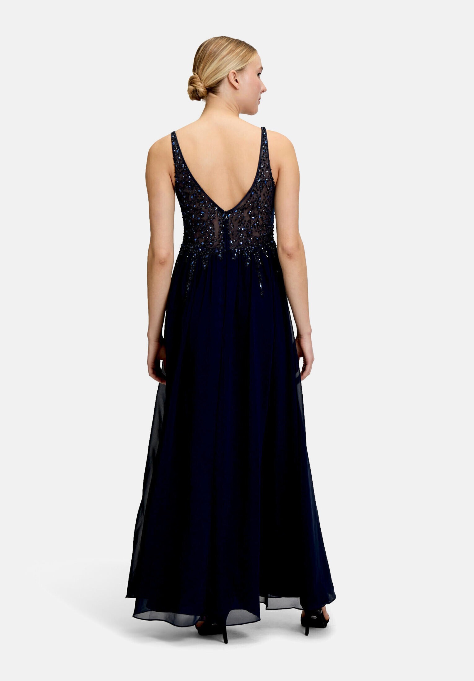 Vera Mont Abendkleid »Damen mit Stickerei« Ohne Tasche Glitzersteine