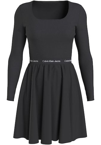 Skaterkleid »LOGO ELASTIC LONG SLEEVE DRESS«