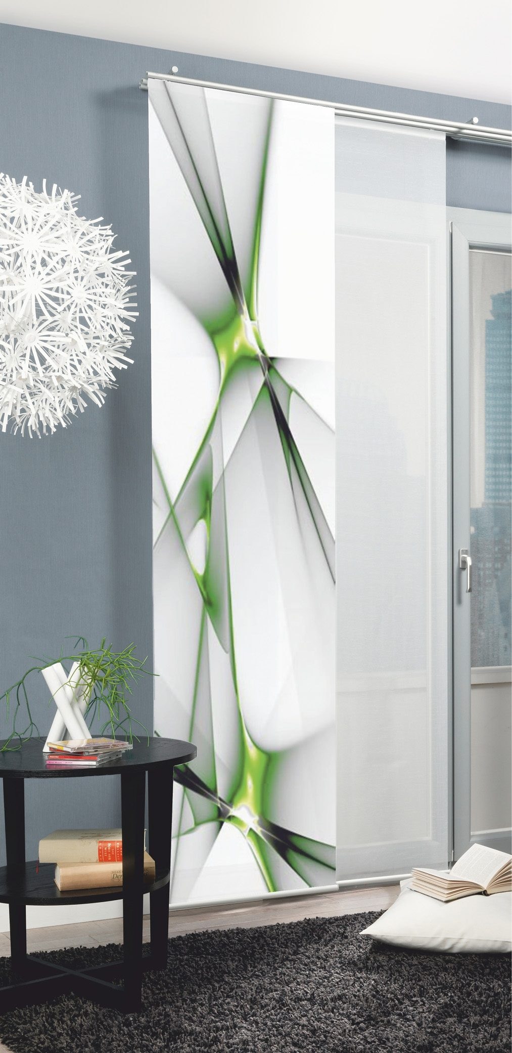 HOME WOHNIDEEN Schiebegardine »FRANKLIN« (1 St.) HxB:...