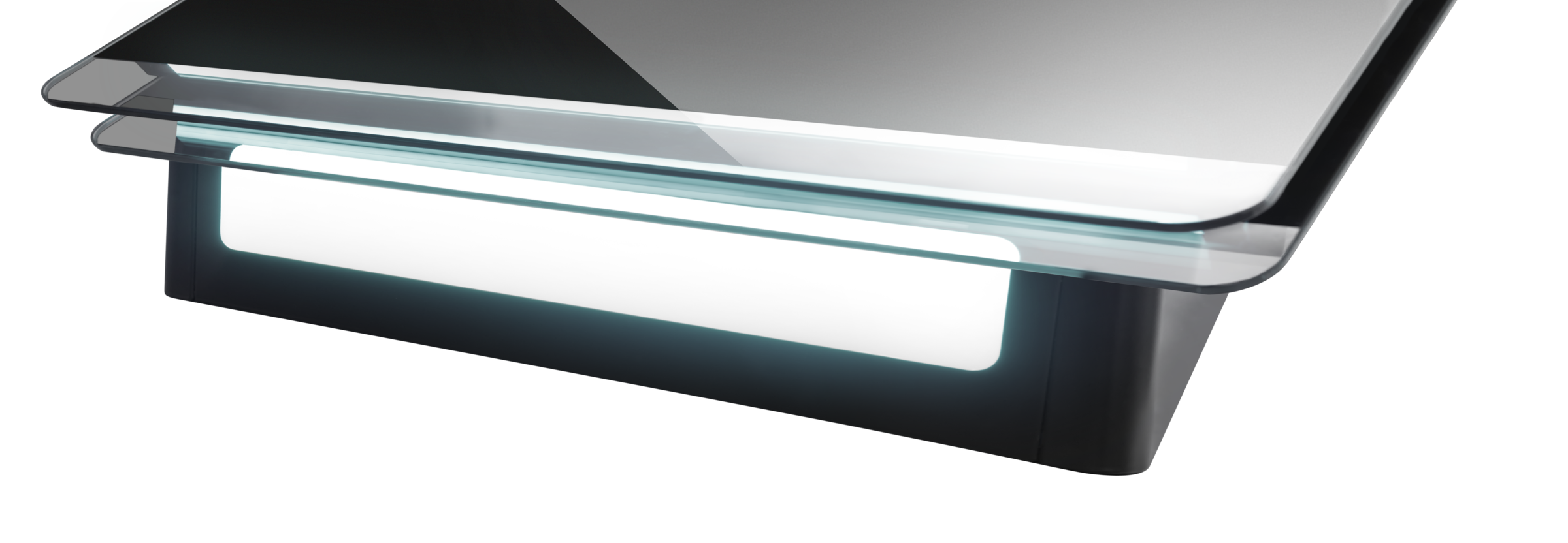 Amica Kaminhaube »KHF 695 601 S« Edles Schwarz, LED-Stripe – per Geste alles im Blick