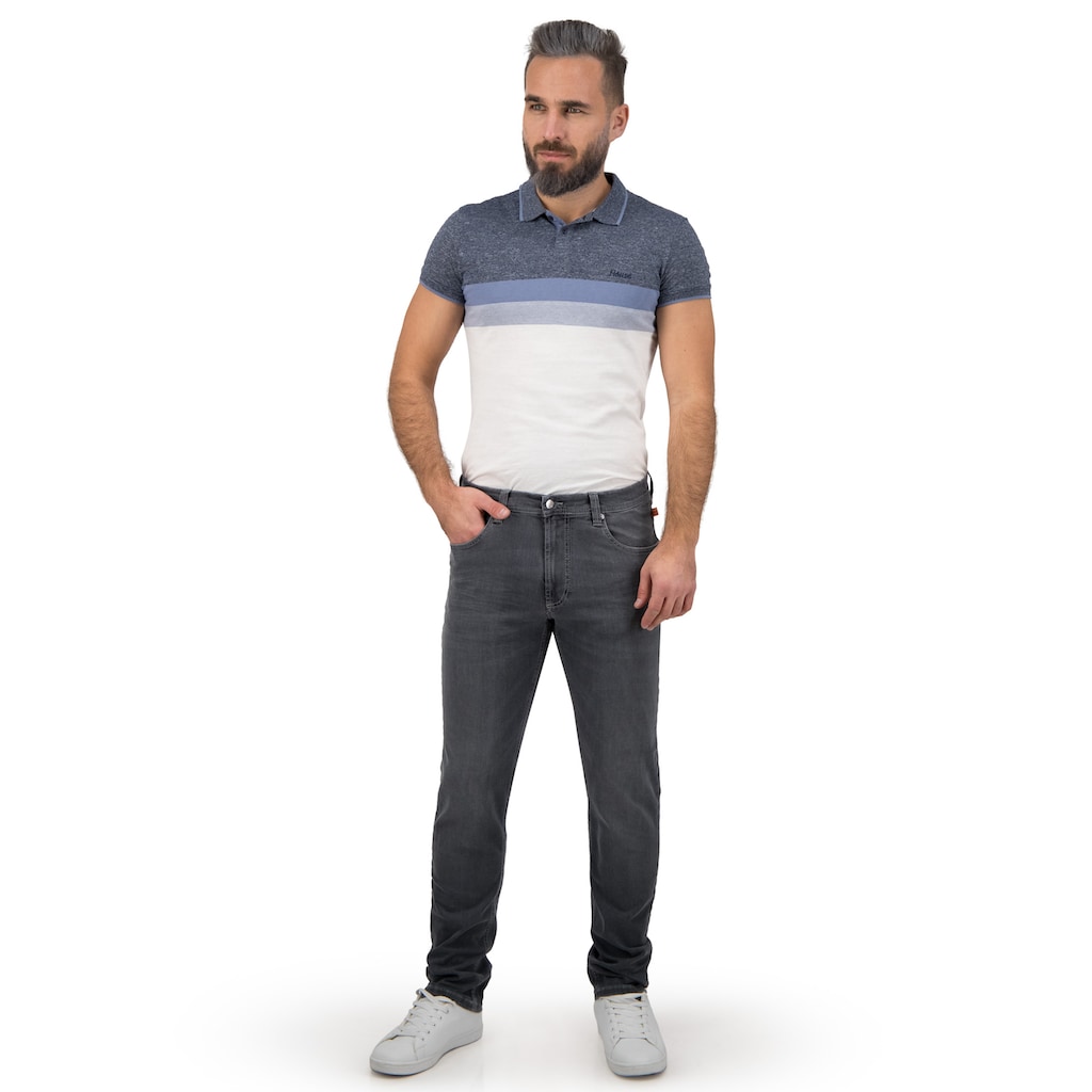 Brühl Slim-fit-Jeans »York DO FX«, in Dual FX Querstretch Denim