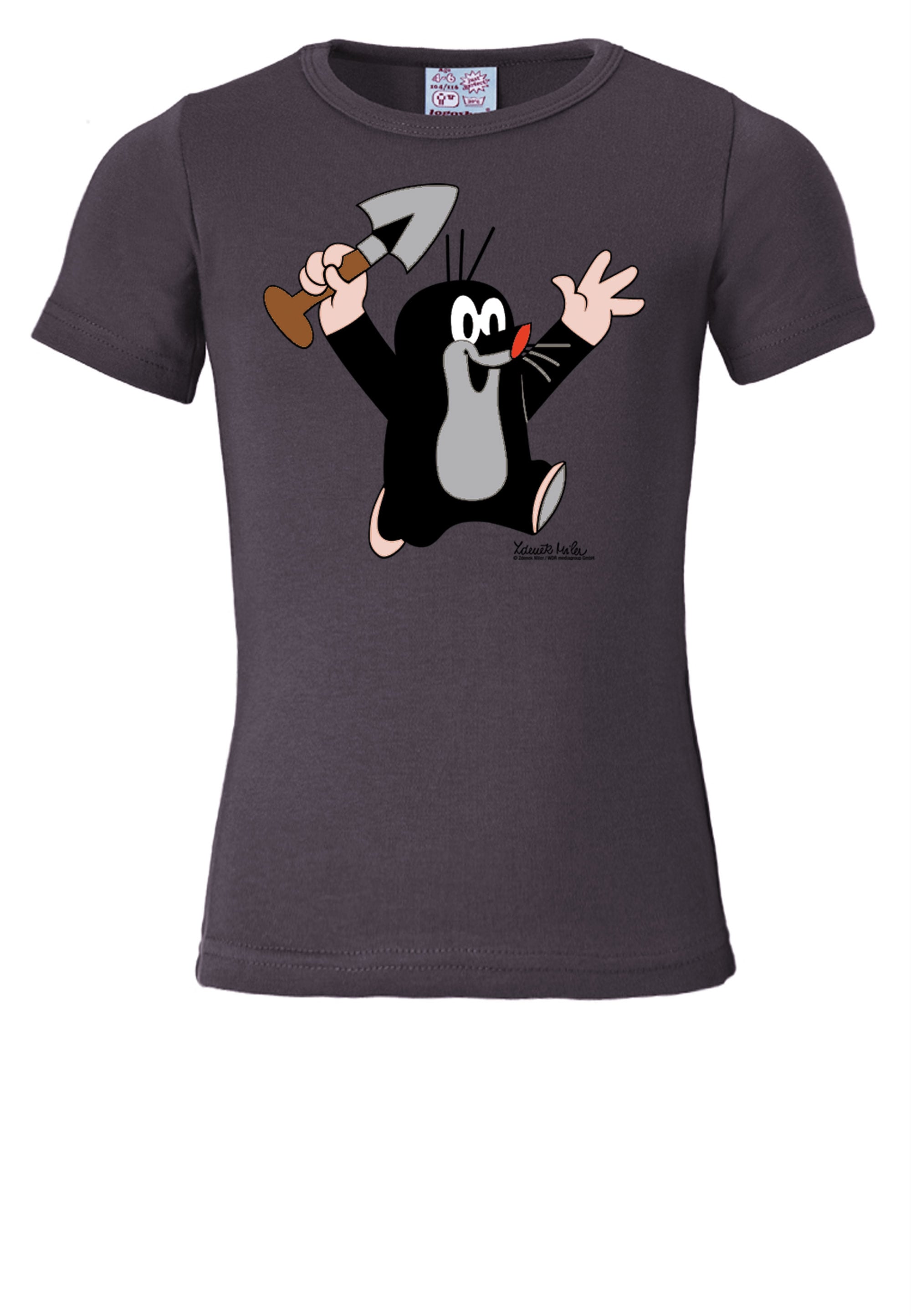 LOGOSHIRT T-Shirt »Der kleine Maulwurf«, mit lizenzierten Originaldesign