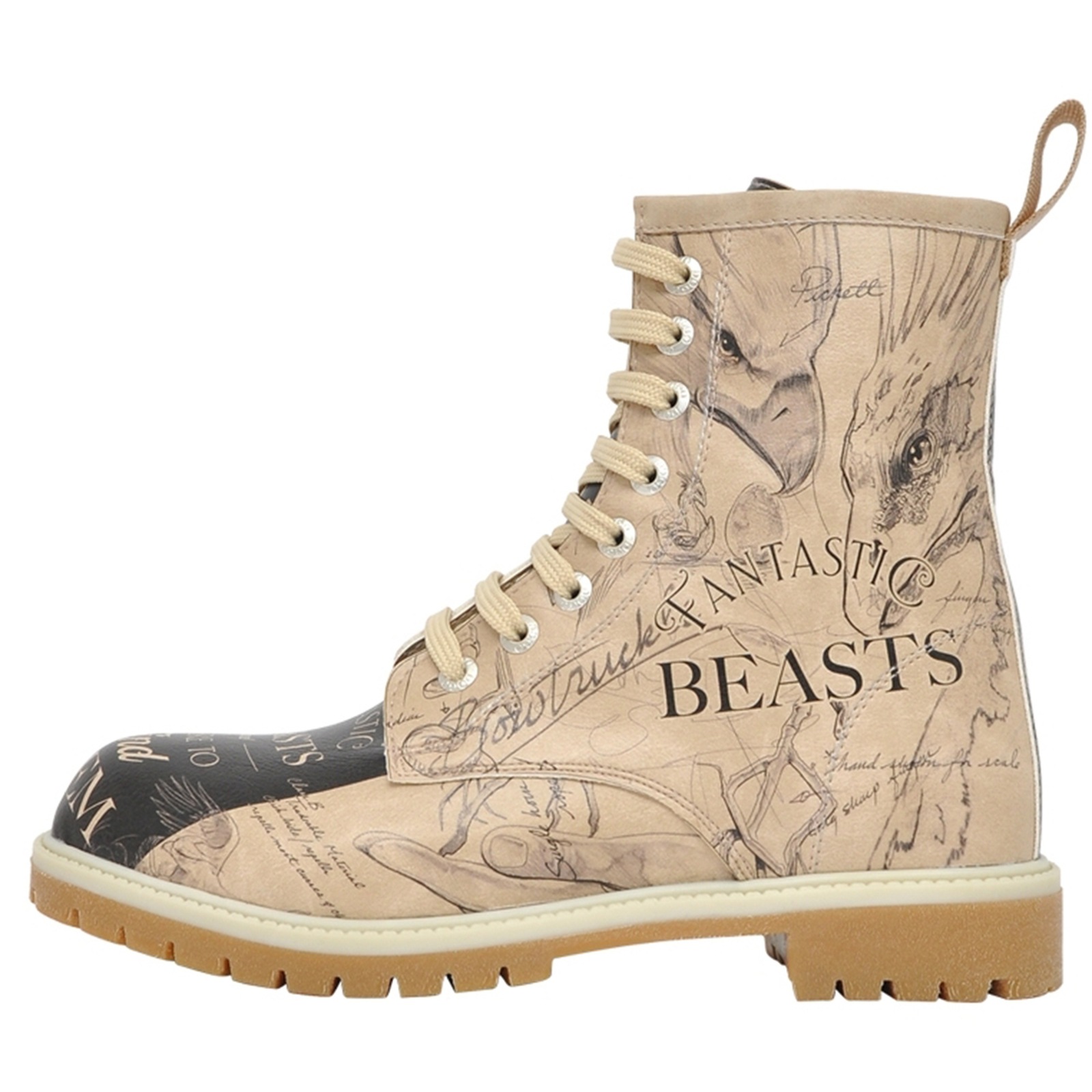 DOGO Schnürboots »Boots I Want To Be A Wizard Fantastic Beasts Damen Boots /«, Vegan