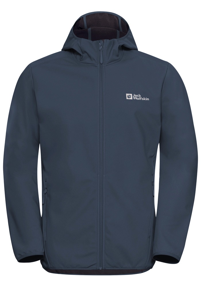 Jack Wolfskin Softshelljacke »BORNBERG HOODY M«, mit Kapuze