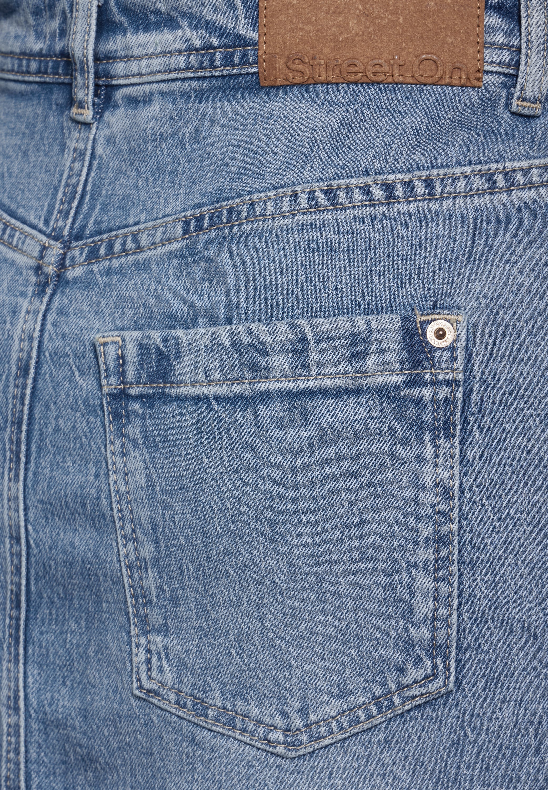 STREET ONE Jeansrock, 5-Pocket-Style