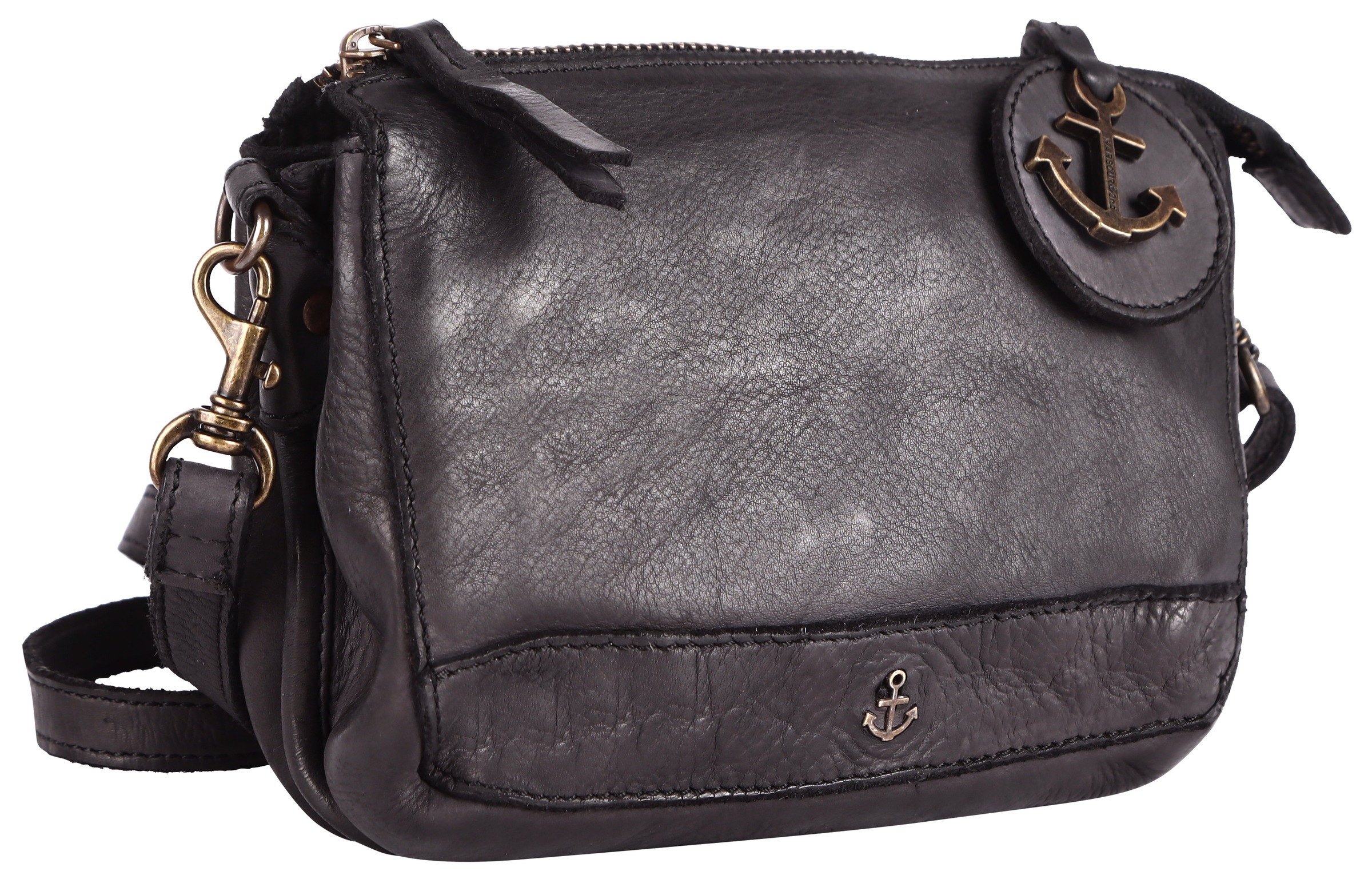 Thumbnail - HARBOUR 2nd Umhängetasche "Tiani" Schultertasche Handtasche Damen Tasche Damen mit Logoanhänger