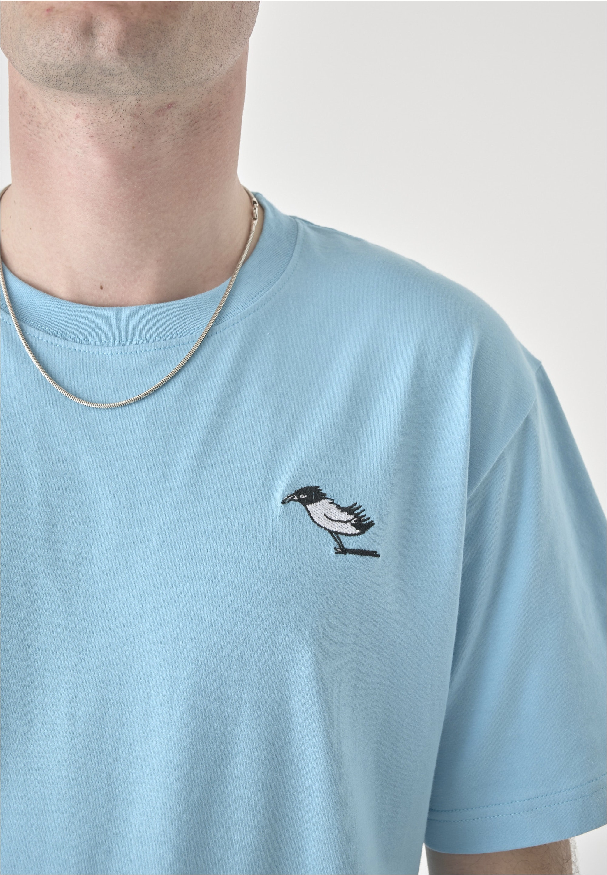Cleptomanicx T-Shirt »Classic Tee Storm Gull«, mit lockerem Schnitt
