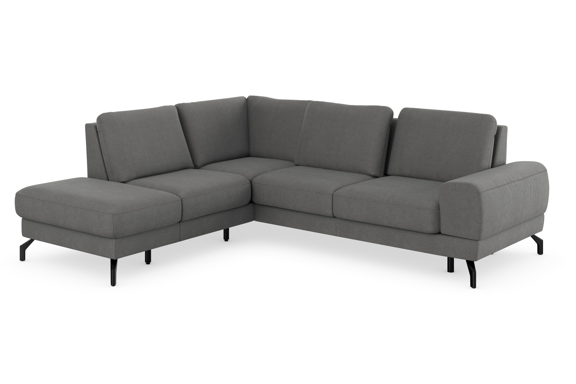 sit&more Ecksofa »Cinturo L-Form«, inklusive Sitztiefenverstellung und Federkern, Sitzhöhe 45 cm