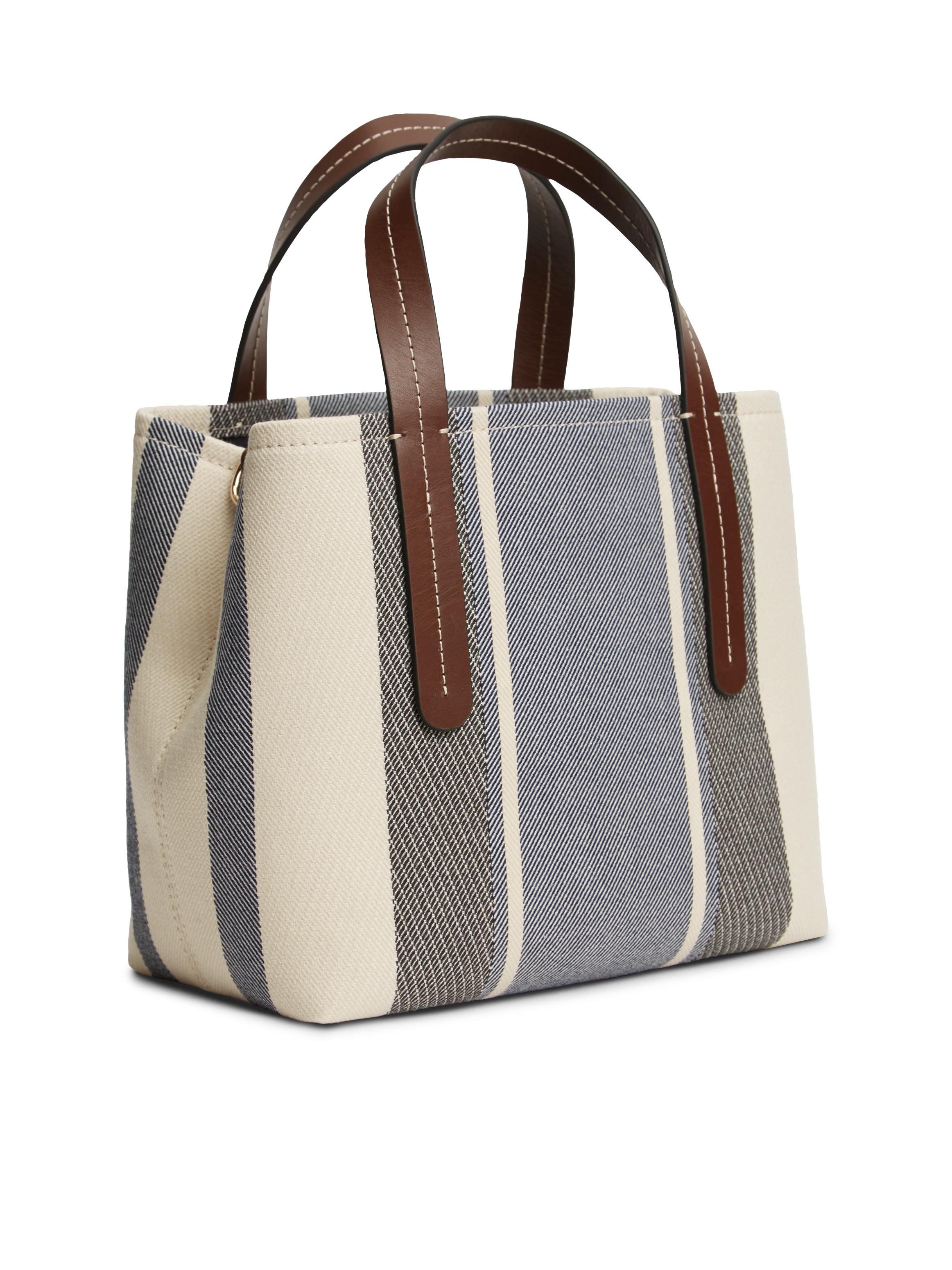 Tommy Hilfiger Henkeltasche »TH CITY MINI SATCHEL JACQUARD« Damen Handtasche, Umhängetasche mit Streifen, im Kontrast-Look