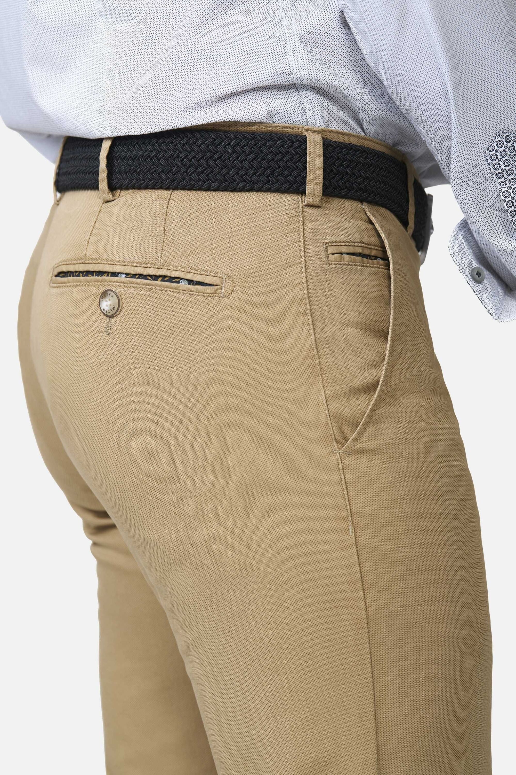MEYER Chinos »Bonn 1-5075«  Modern-GOTS-zertifiziert