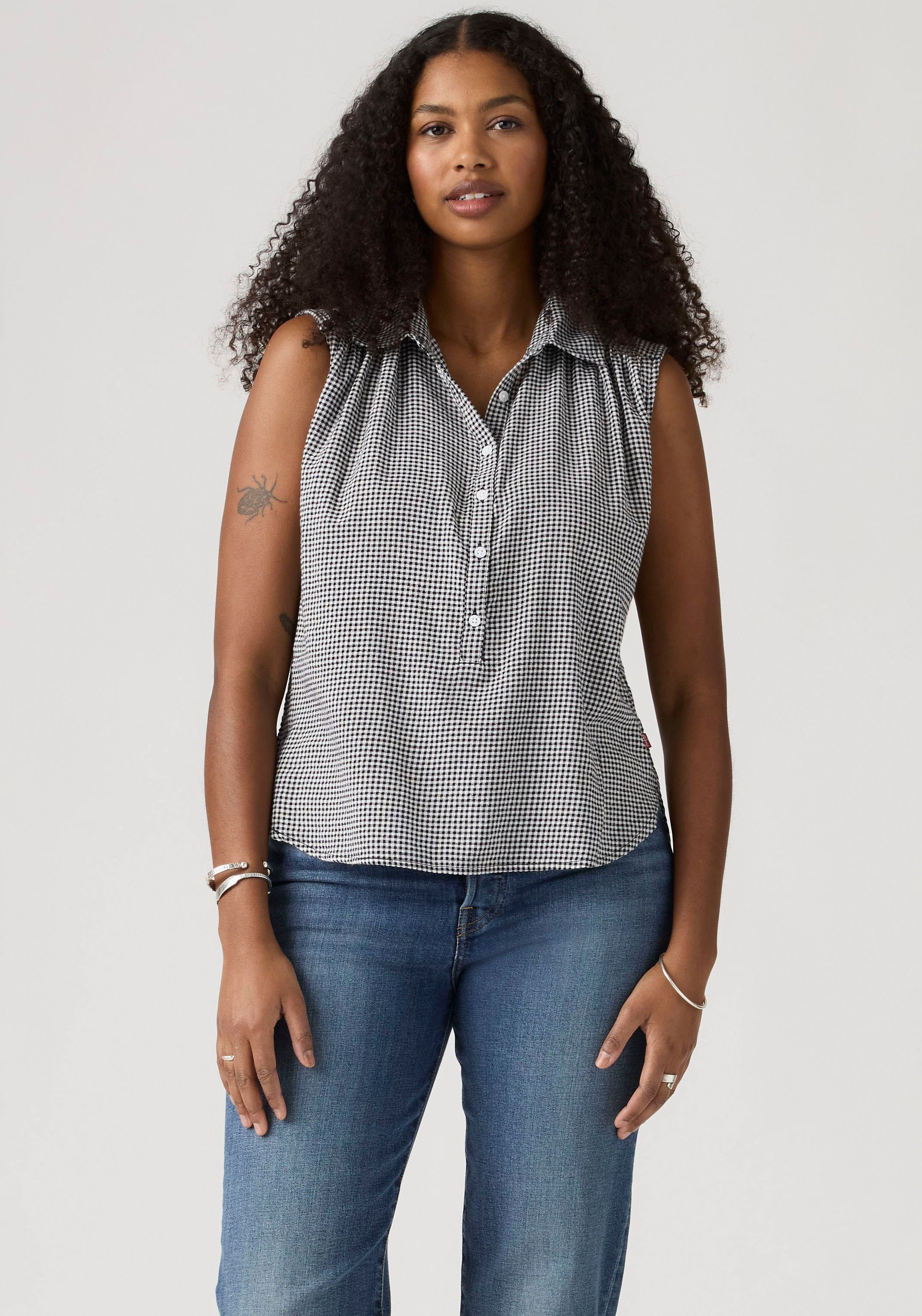 Levis Blusentop Figurumspielende Passform günstig online kaufen