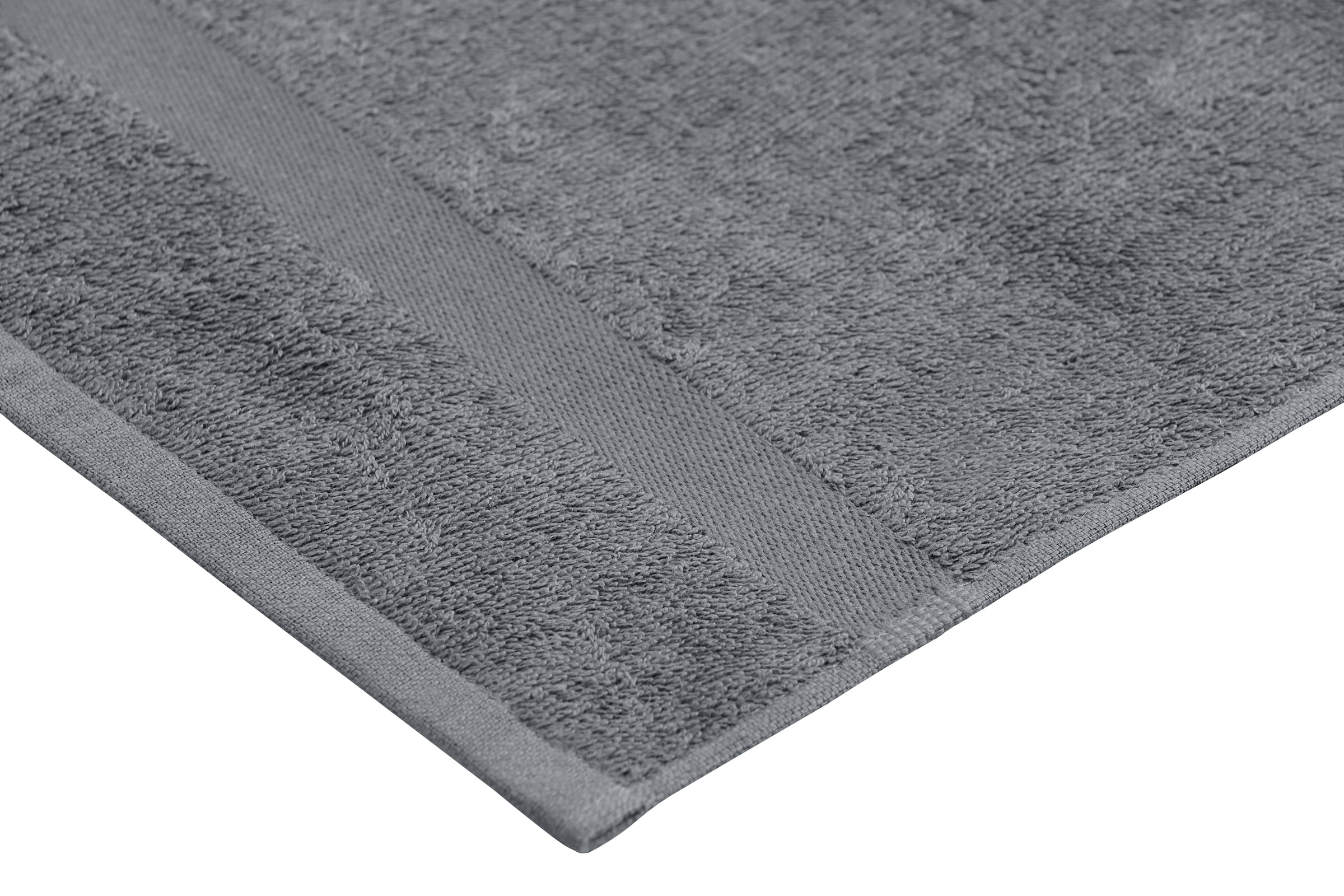OTTO home Gästehandtücher »Vanessa, 8 Gästehandtücher, 30x50cm, in Standard- und Premium-Qualität« Handtücher mit Bordüre, 100% Baumwolle, einfarbig, weich