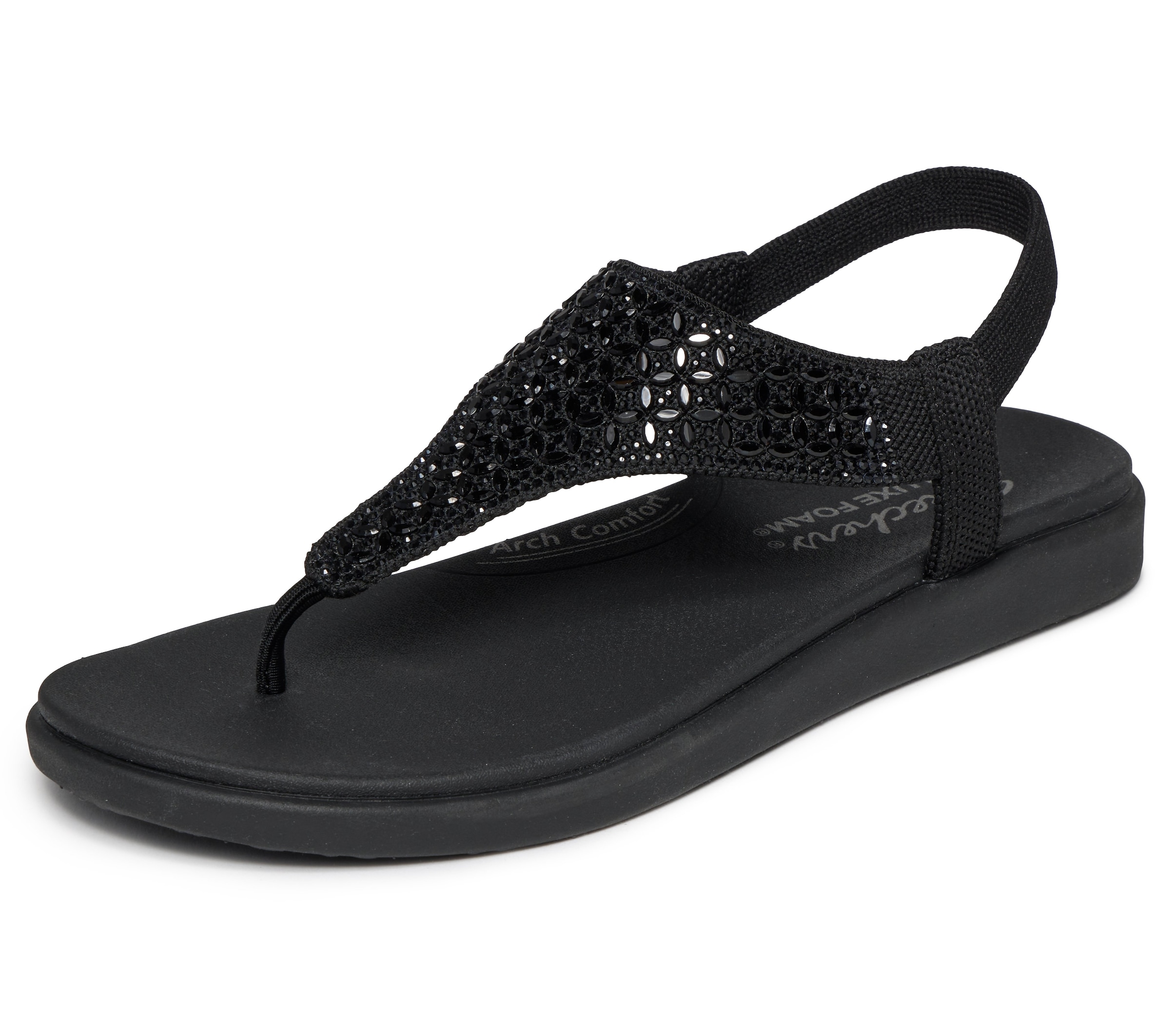 Skechers Sandale "MEDITATION LUXE" Sommerschuh, Zehentrenner, Strandschuh m günstig online kaufen