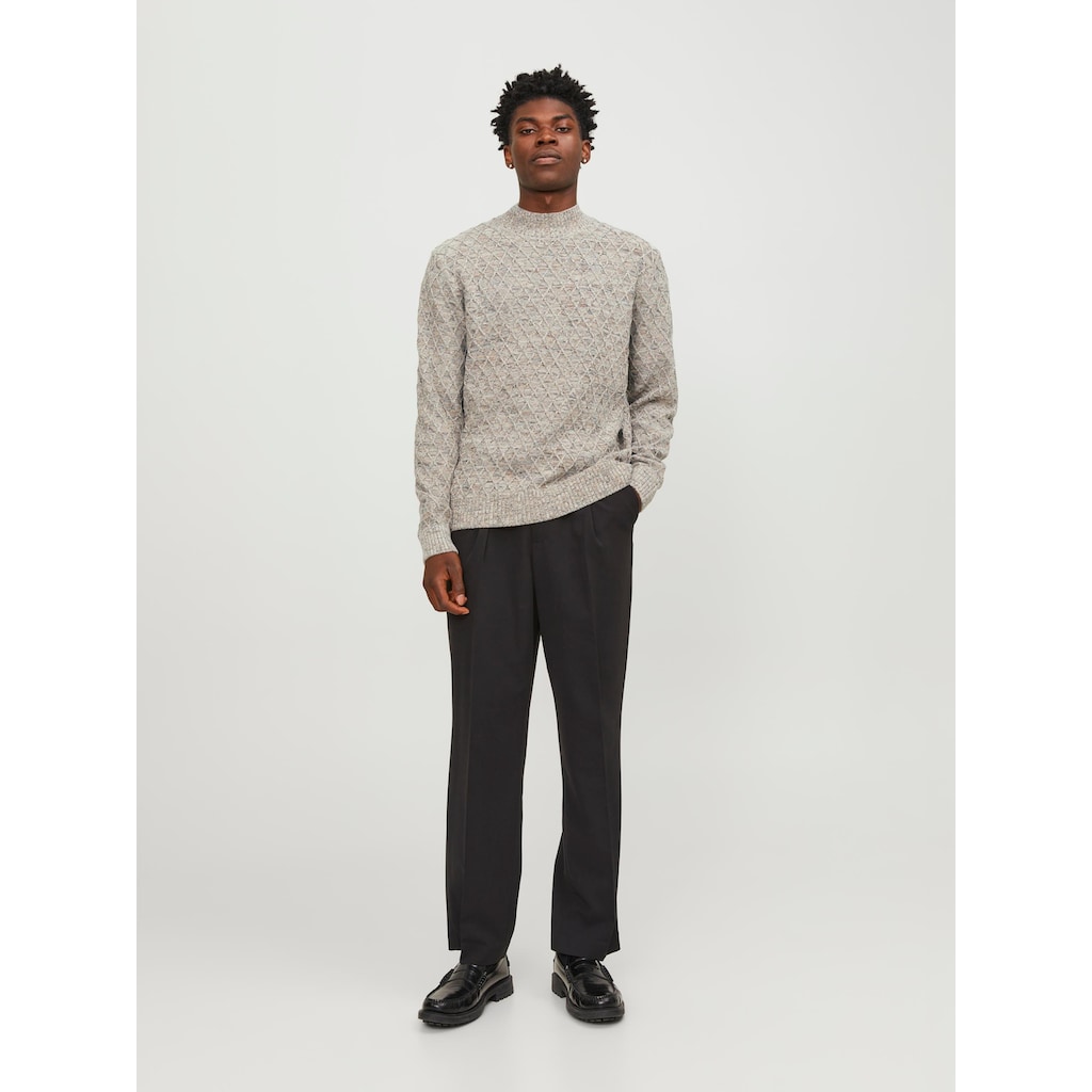 Jack & Jones Stehkragenpullover »JPRCCZIGGI KNIT MOCK NECK LN«