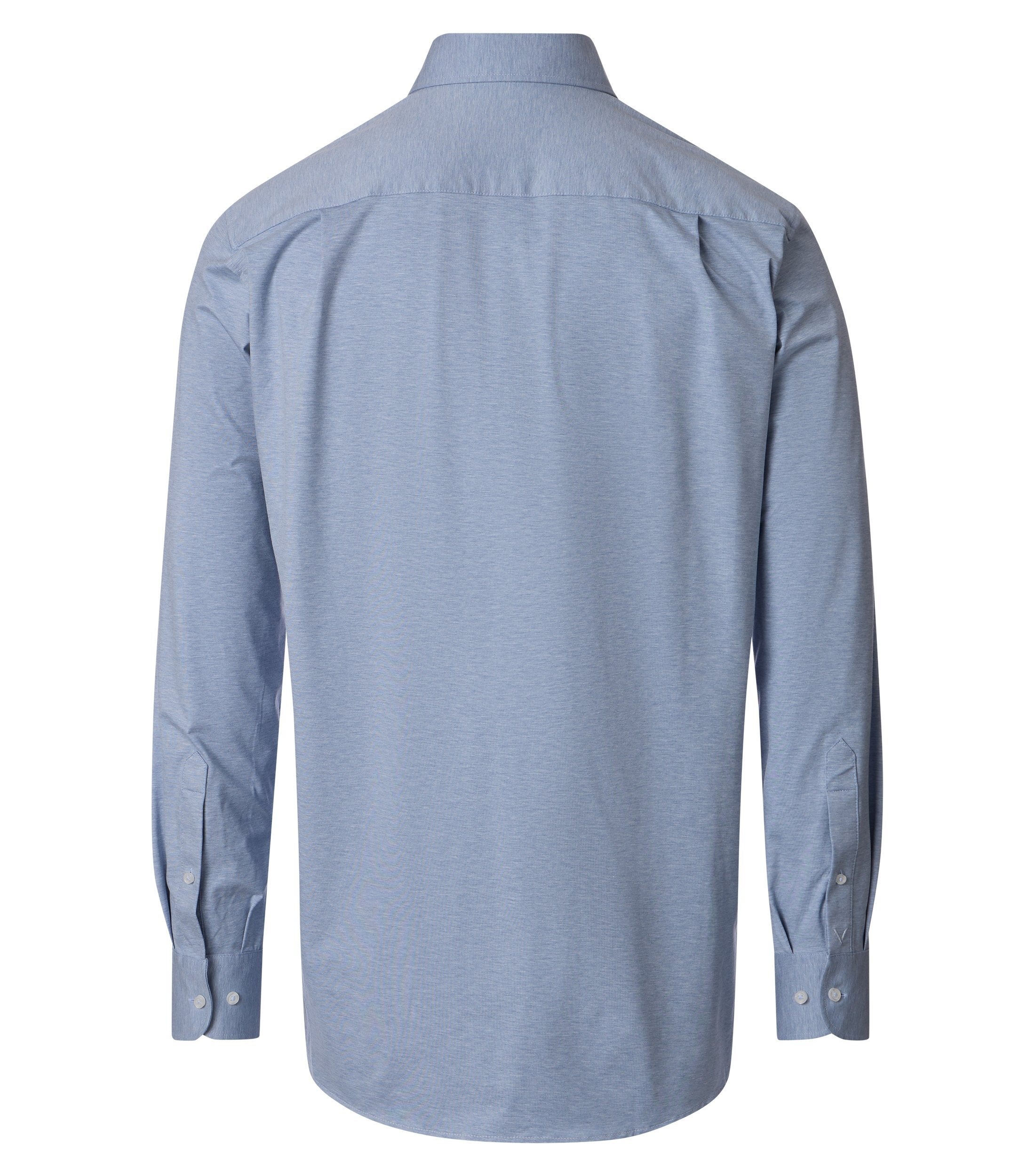 Businesshemd VENTI "VENTI Businesshemd Print", Herren, Gr. 44, Normalgrößen, hellblau, 89% Baumwolle, 11% Elasthan, bedruckt, comfort fit, Hemden 2