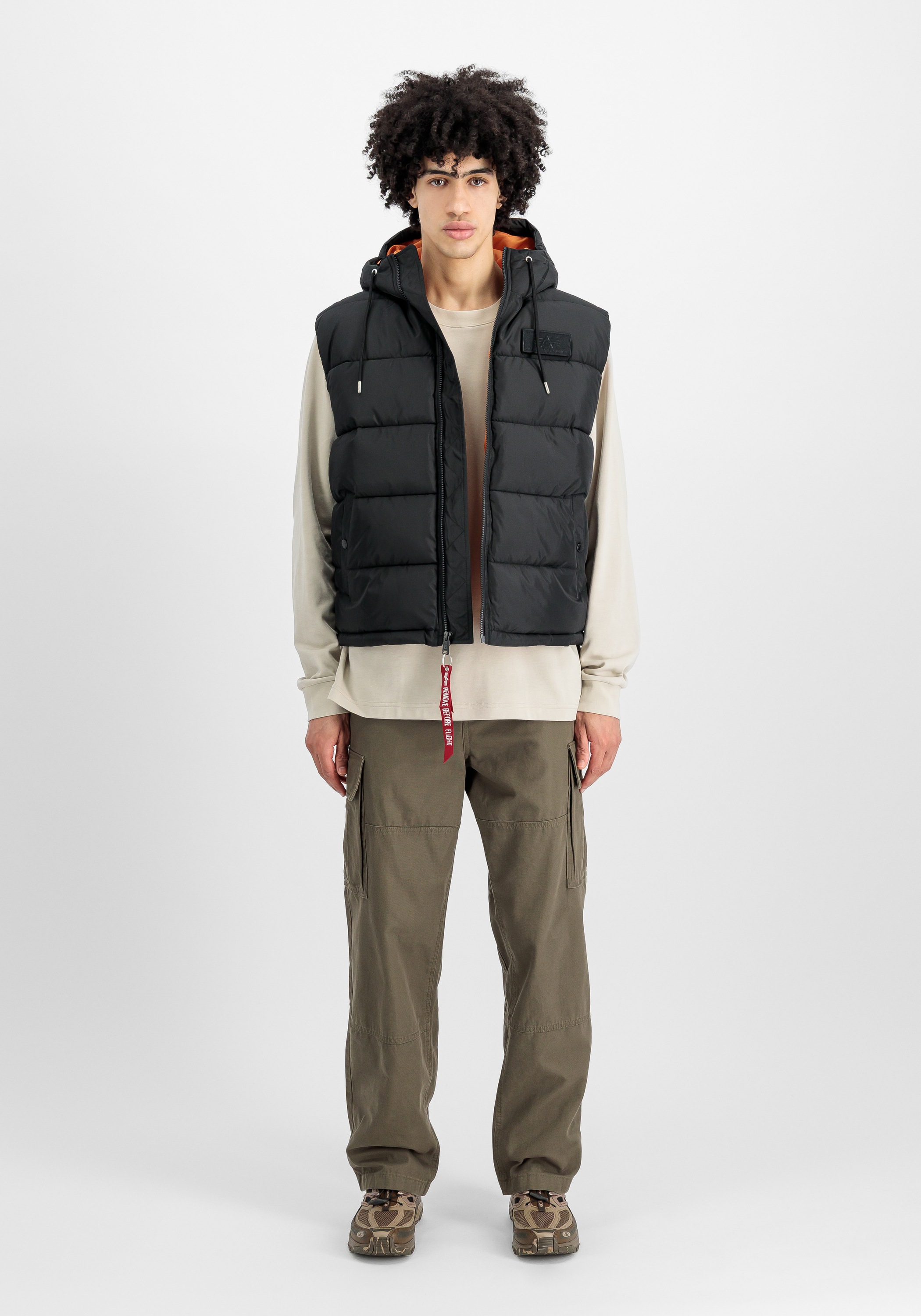 Thumbnail - Alpha Industries Blouson "Hooded Puffer Vest FD"