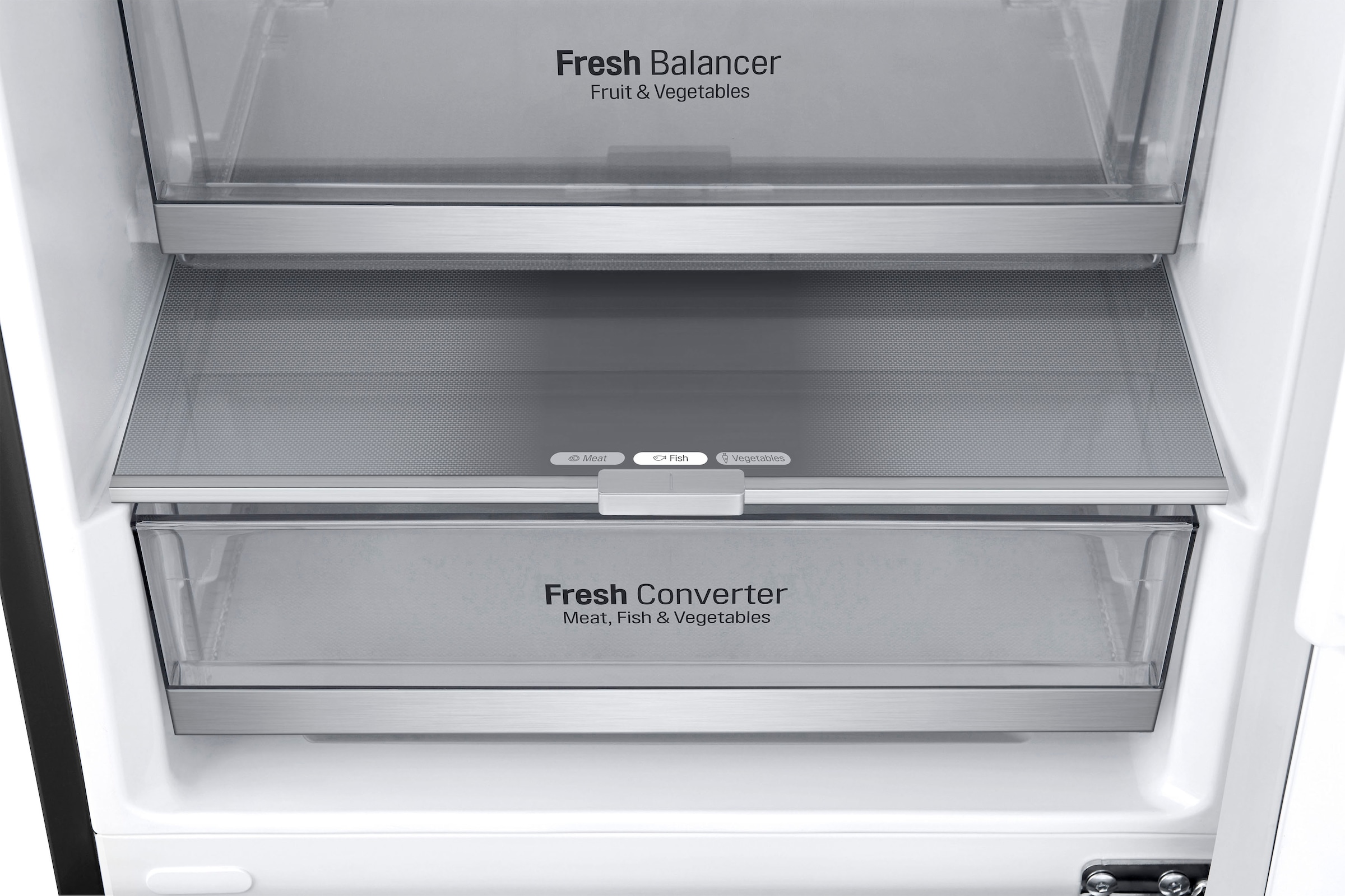 LG Kühl-/Gefrierkombination »GBB92MCB1P«, nur 99kWh Jahresverbrauch