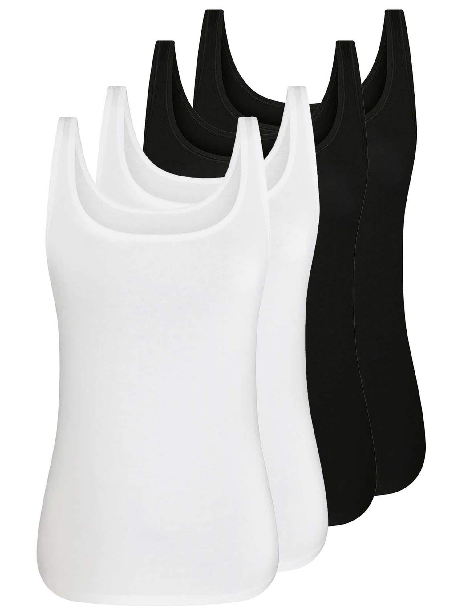 Sassa Achseltop "4er Sparpack Top CASUAL COMFORT" günstig online kaufen