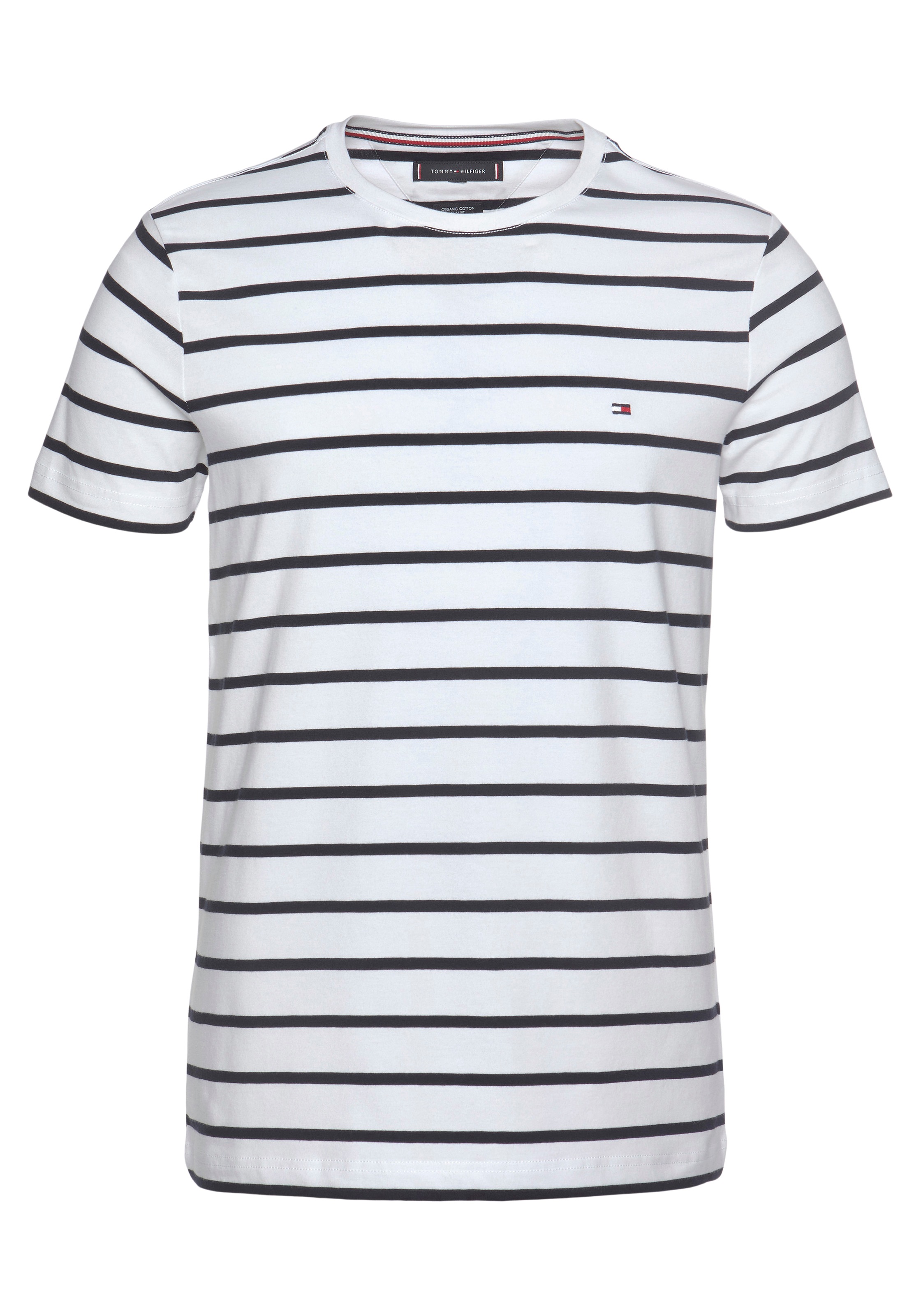 Tommy Hilfiger T-Shirt »STRETCH SLIM FIT TEE« ▷ kaufen | BAUR