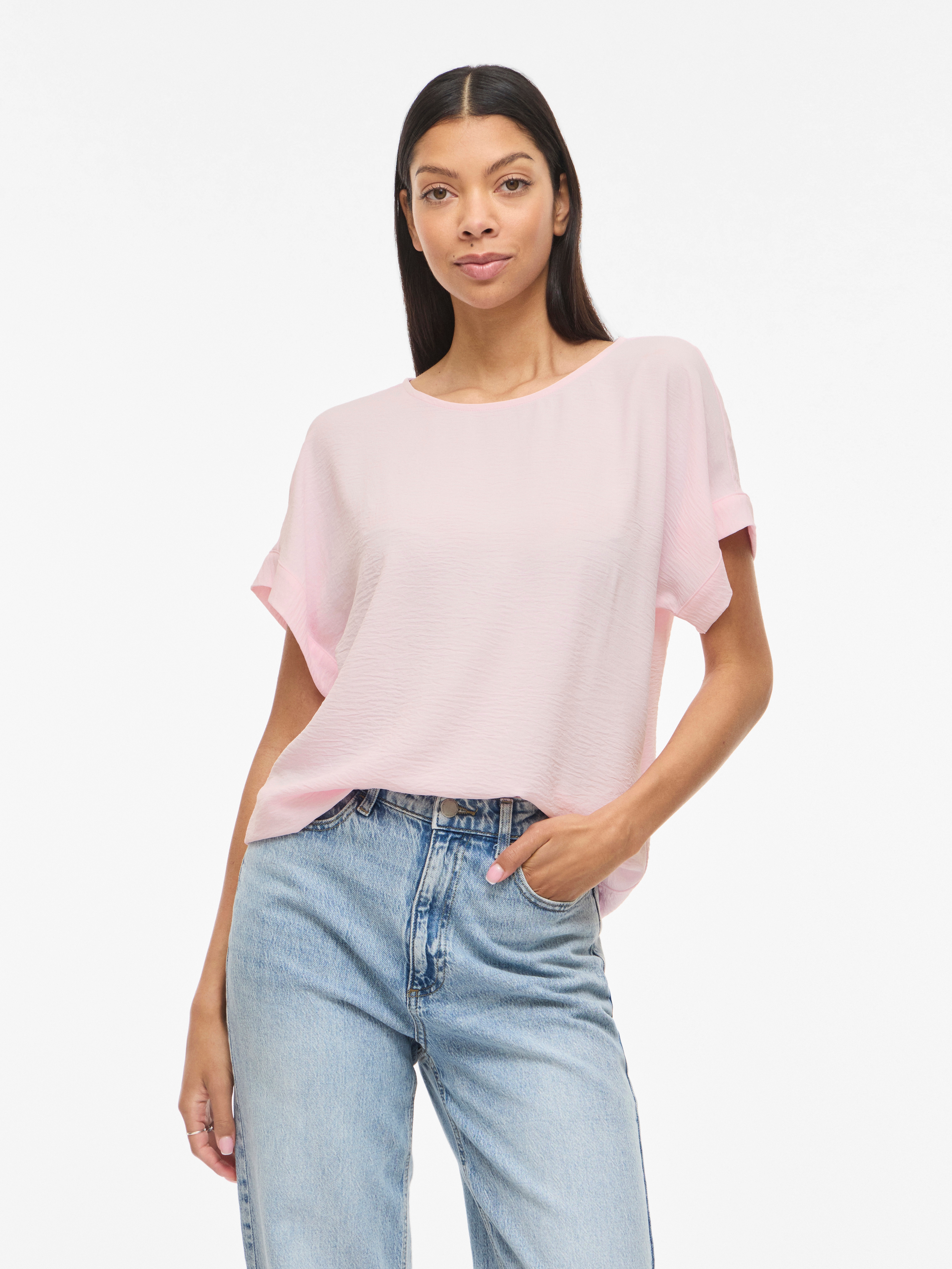 Vila Kurzarmshirt "VIJOSA S/S TOP - NOOS"