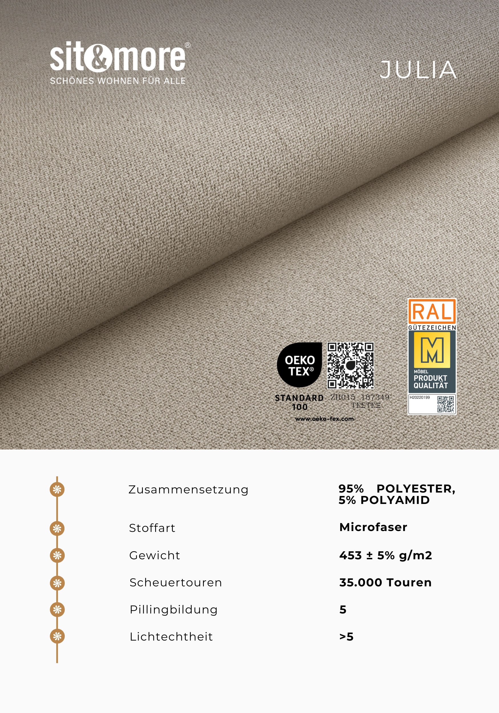 sit&more Ecksofa »Valantine L-Form, B: 272 cm« mit Arm- & Kopfteilverstellung, optional mit Bettfunktion