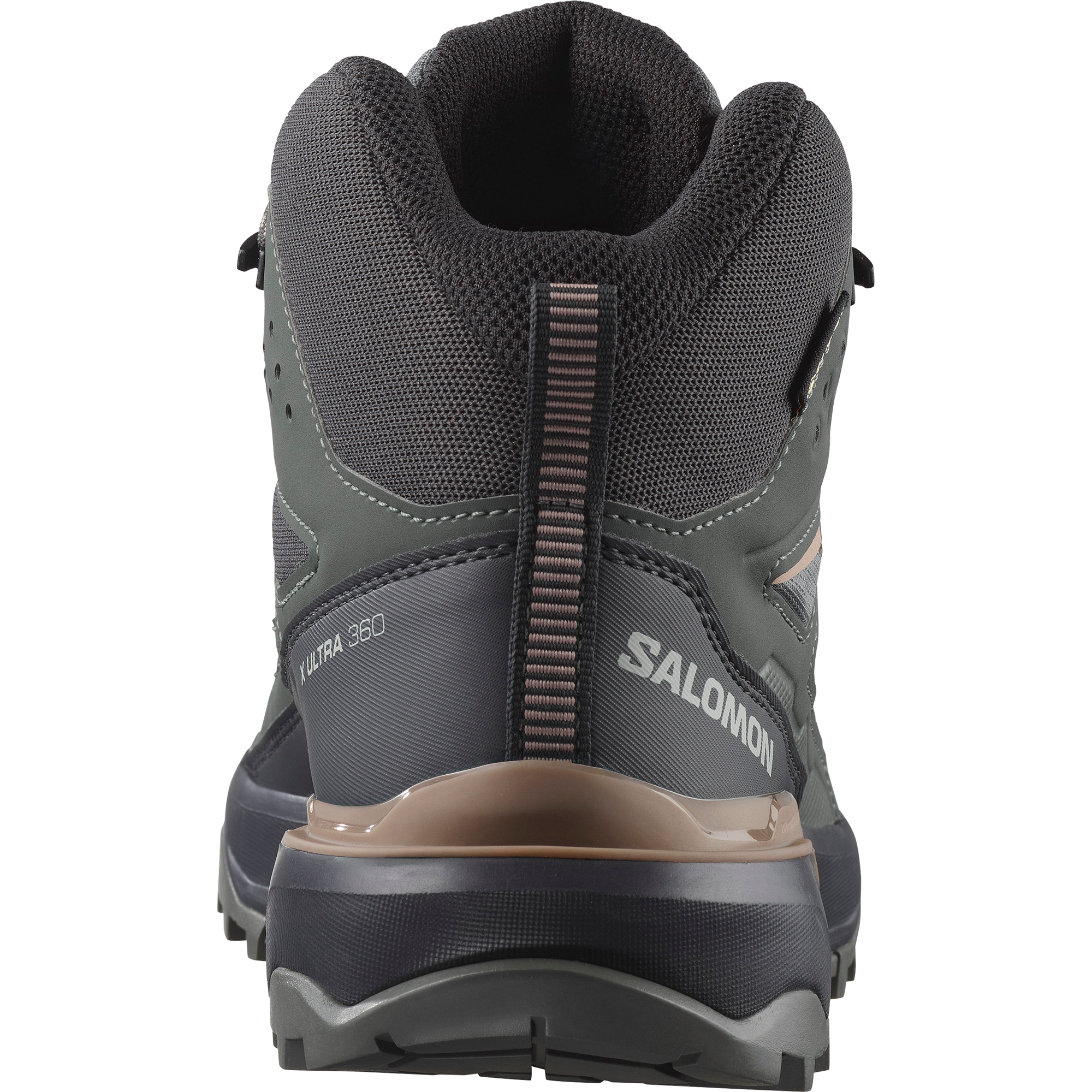 Wanderschuh SALOMON "X ULTRA 360 MID GORE-TEX", Damen, Gr. 39, sedona sage, urban chic, etherea, Synthetik, Textil, Schuhe Wanderschuh, wasserdicht 3