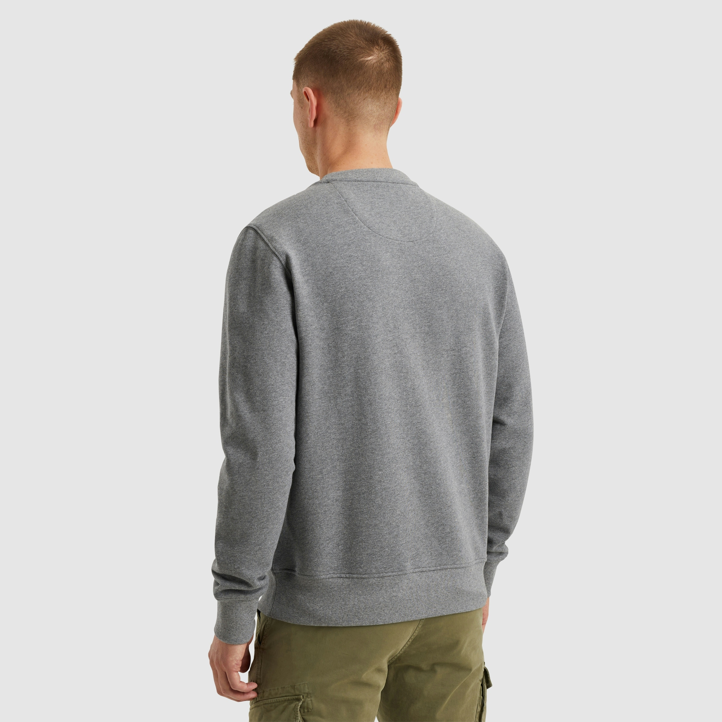 PME LEGEND Sweatshirt »Crewneck soft terry with logo«, mit Logo Stickerei