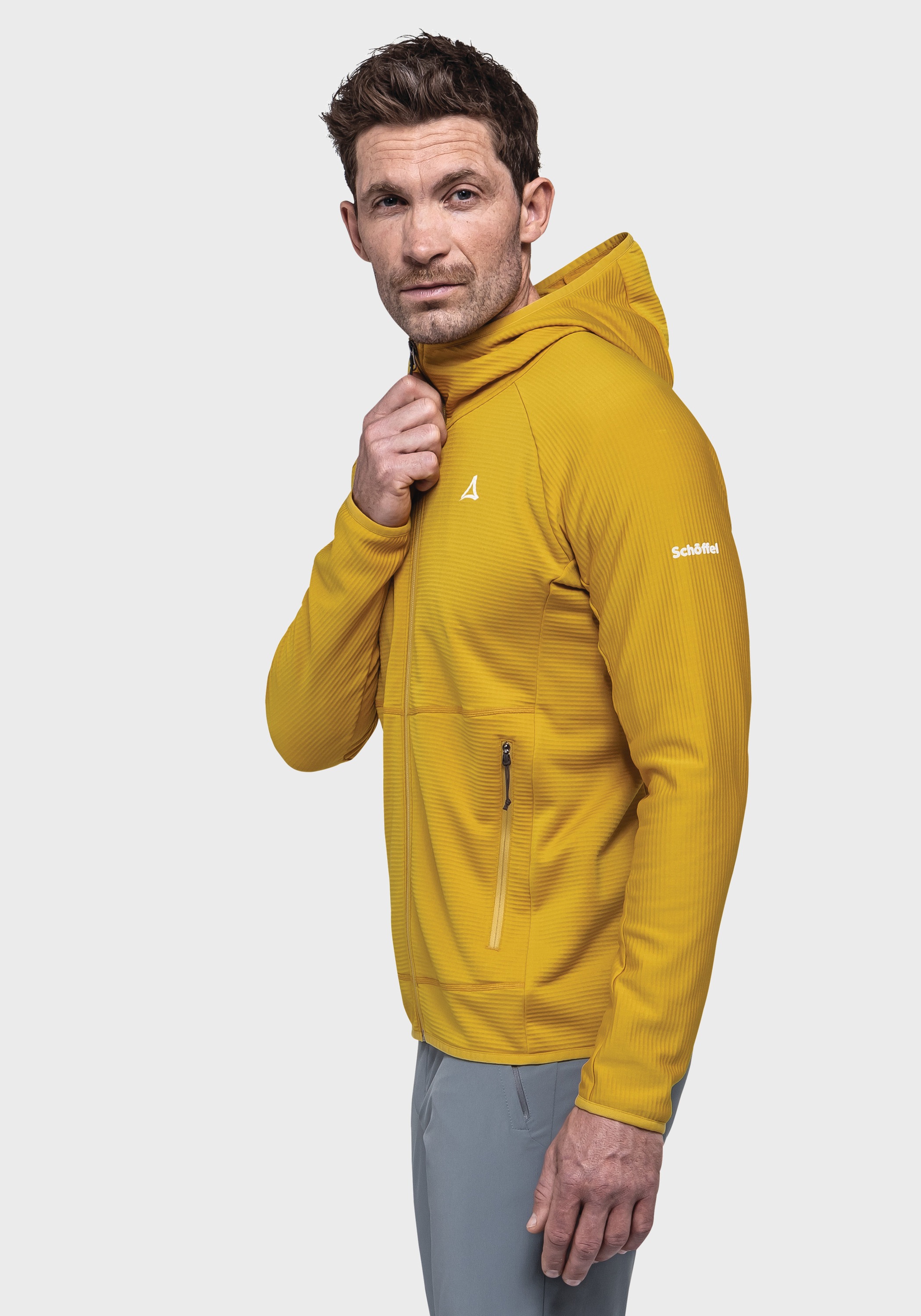 Schöffel Fleecejacke »Hiking Fleece Hoody Style Cascata MNS«, mit Kapuze