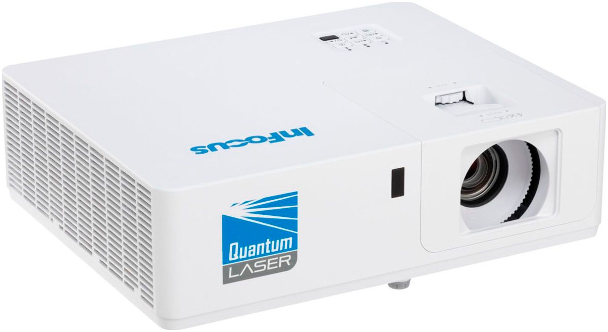 INFOCUS Beamer "INL4128", B:37,4cm H:11,7cm T:30,2cm, weiß, Wohnzimmer, Beamer