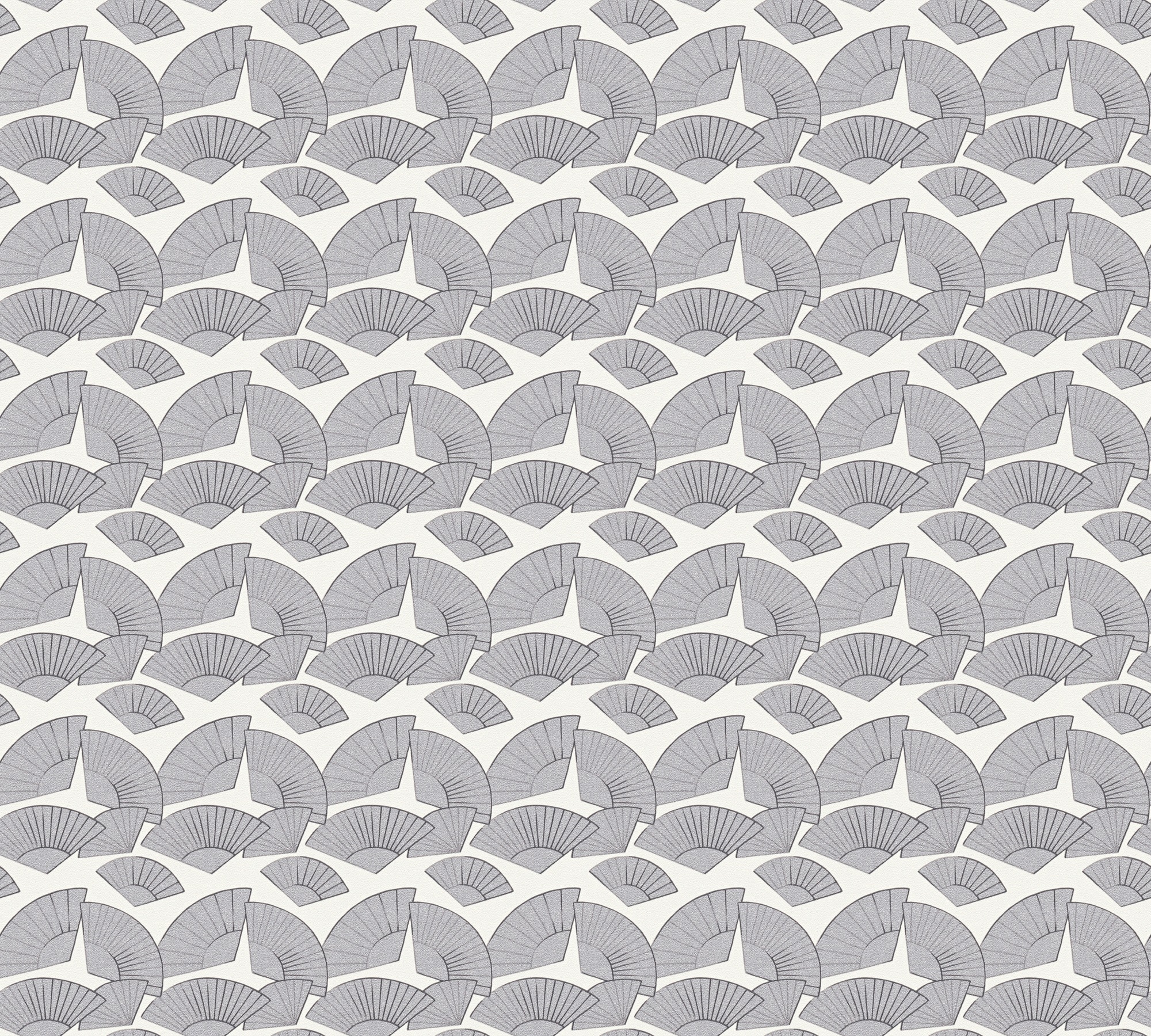 Architects Paper Vliestapete "Fan" Motiv Abstrakt Naturalistisch Glatt Geometrische Tapete Designer Metallic Tapeten Wohnzimmer Schlafzimmer