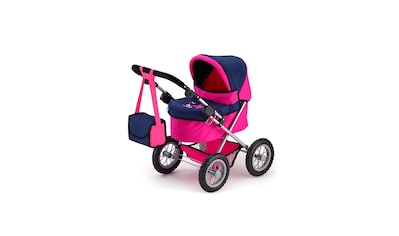 Bayer Puppenwagen »Trendy, pink/blau«, inkl. Wickeltasche kaufen