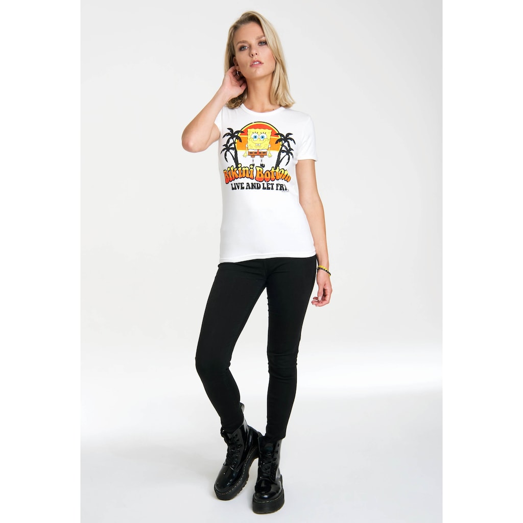 LOGOSHIRT T-Shirt »Spongebob – Bikini Bottom«