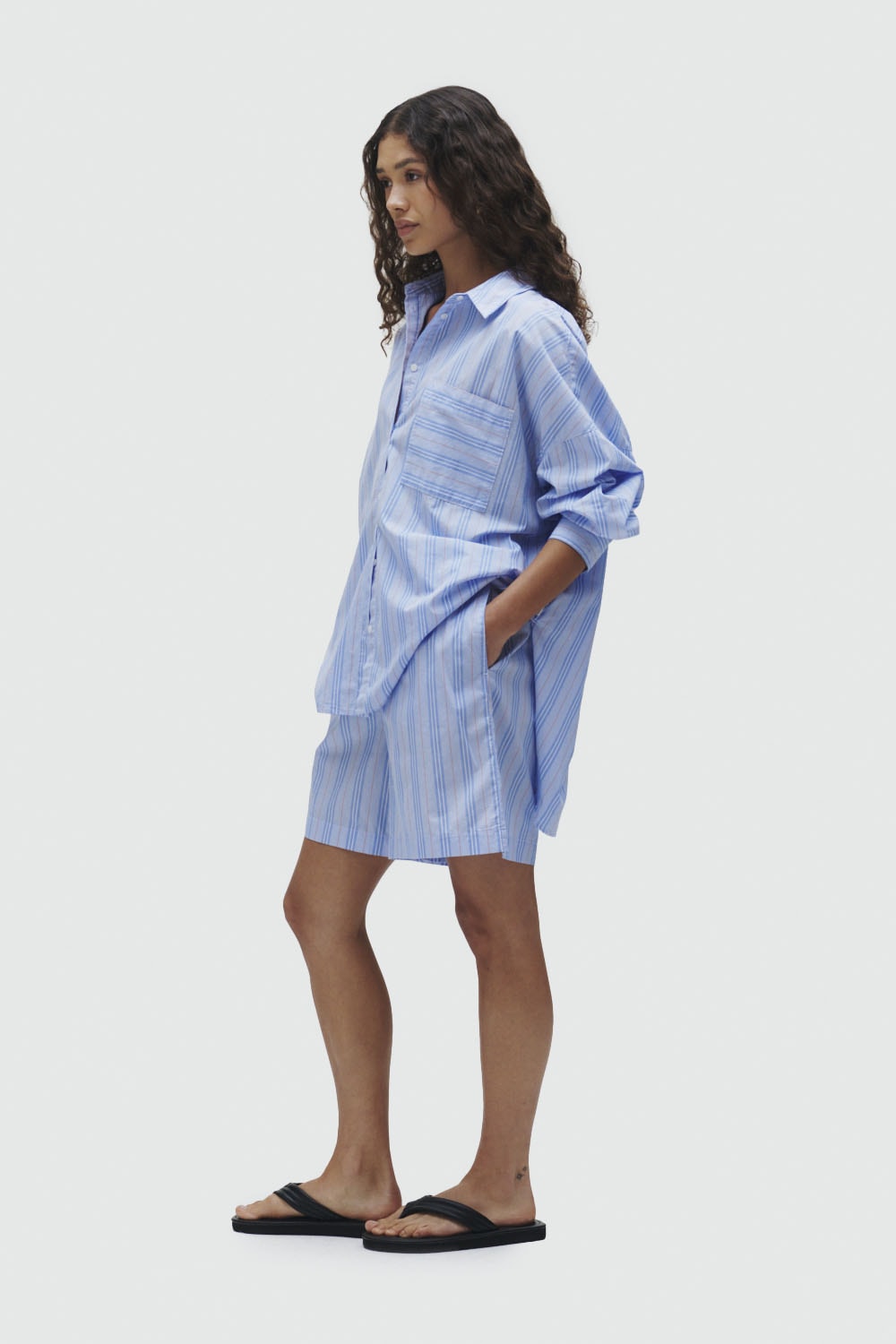 SENSES.THE LABEL Shorts, aus Baumwolle