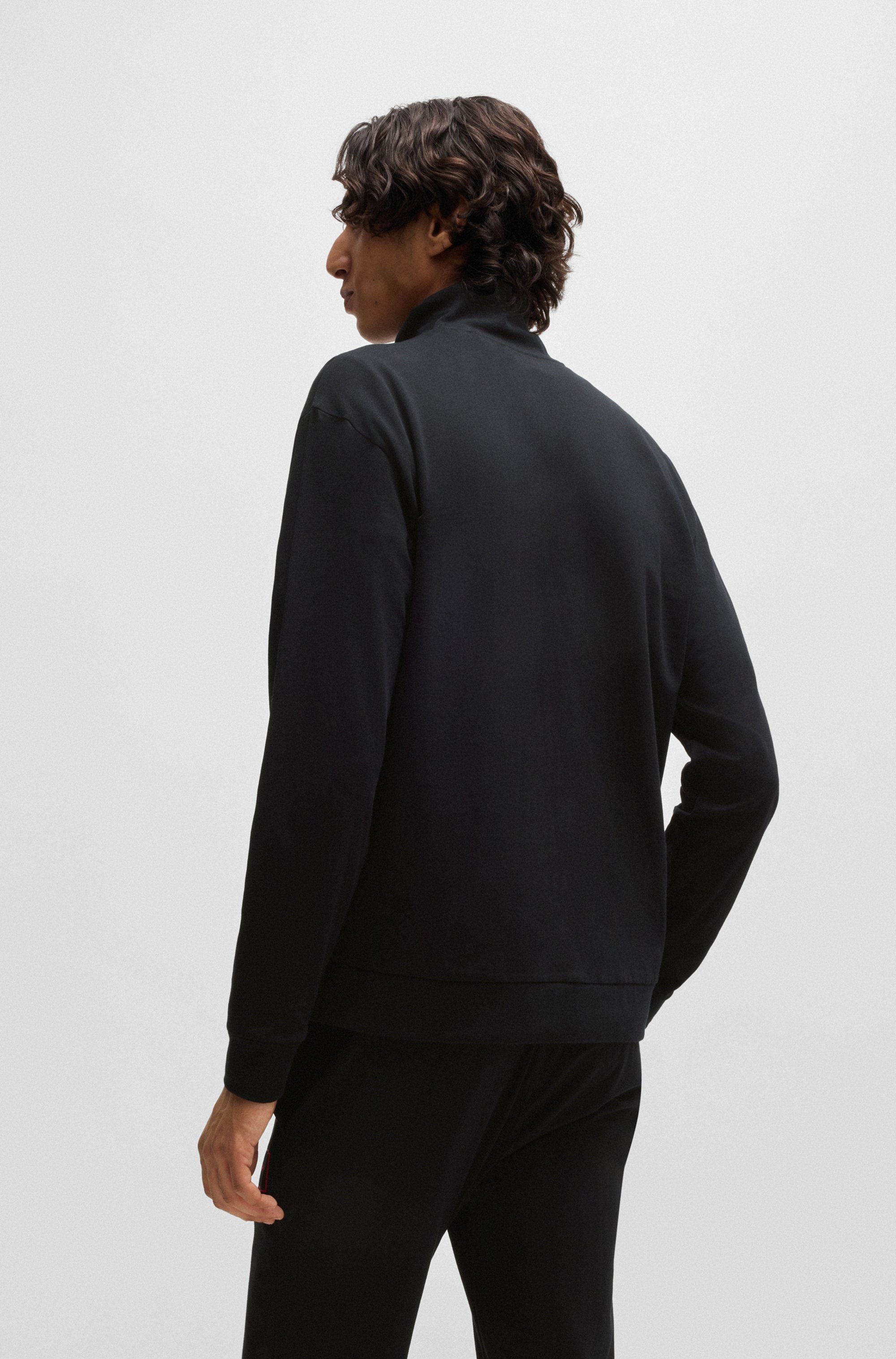 HUGO Underwear Sweatjacke »Laze Zip Jacket«, mit seitlichen Taschen