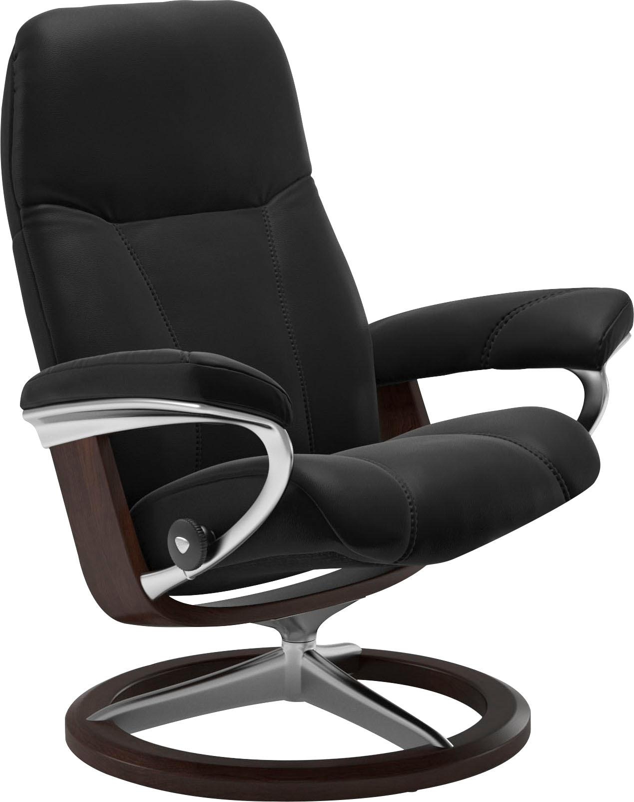 Stressless "Consul" mit Signature Base, Größe M, Gestell Braun günstig online kaufen