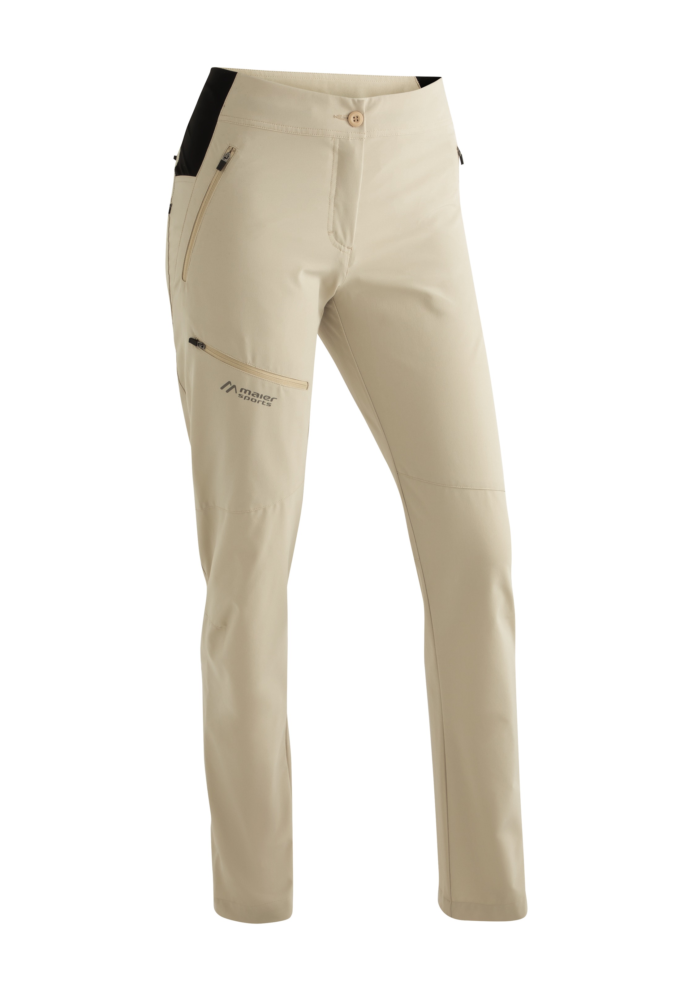 Maier Sports Outdoorhose "Latit Slim Vario W", Damen Wanderhose, lange Outdoor-Hose, Trekkinghose slim