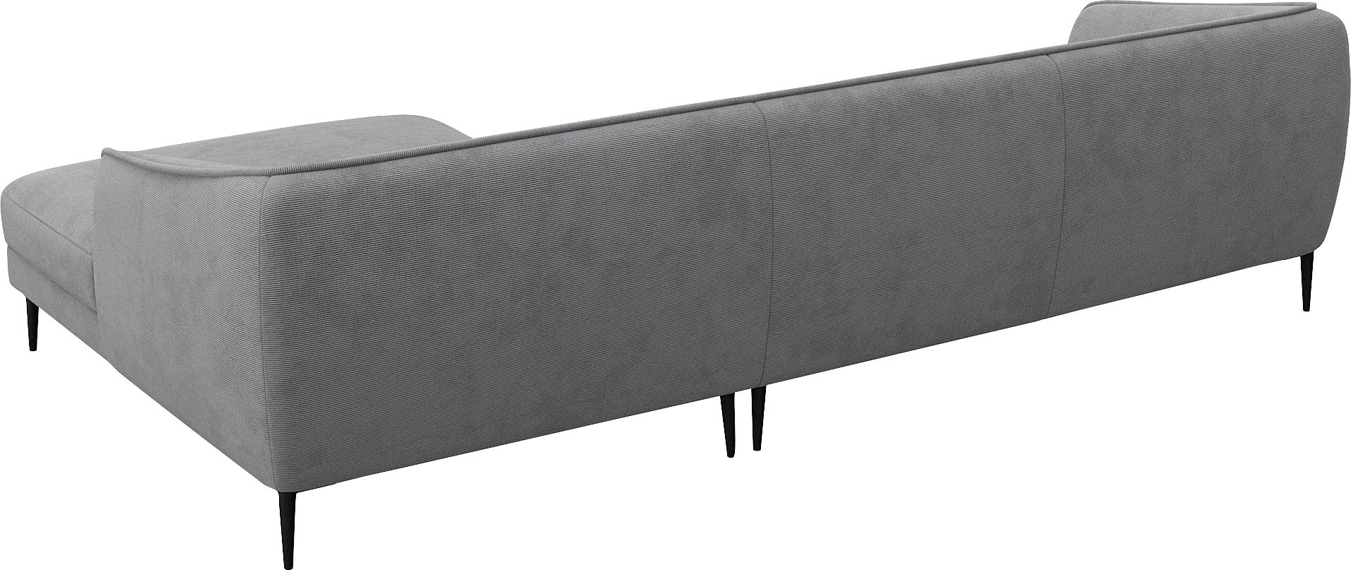 FLEXLUX Ecksofa »Belle Designsofa, L-Form, B/T 288/149 cm«, Skandinavisches Design, In hochwertiger Verarbeitung