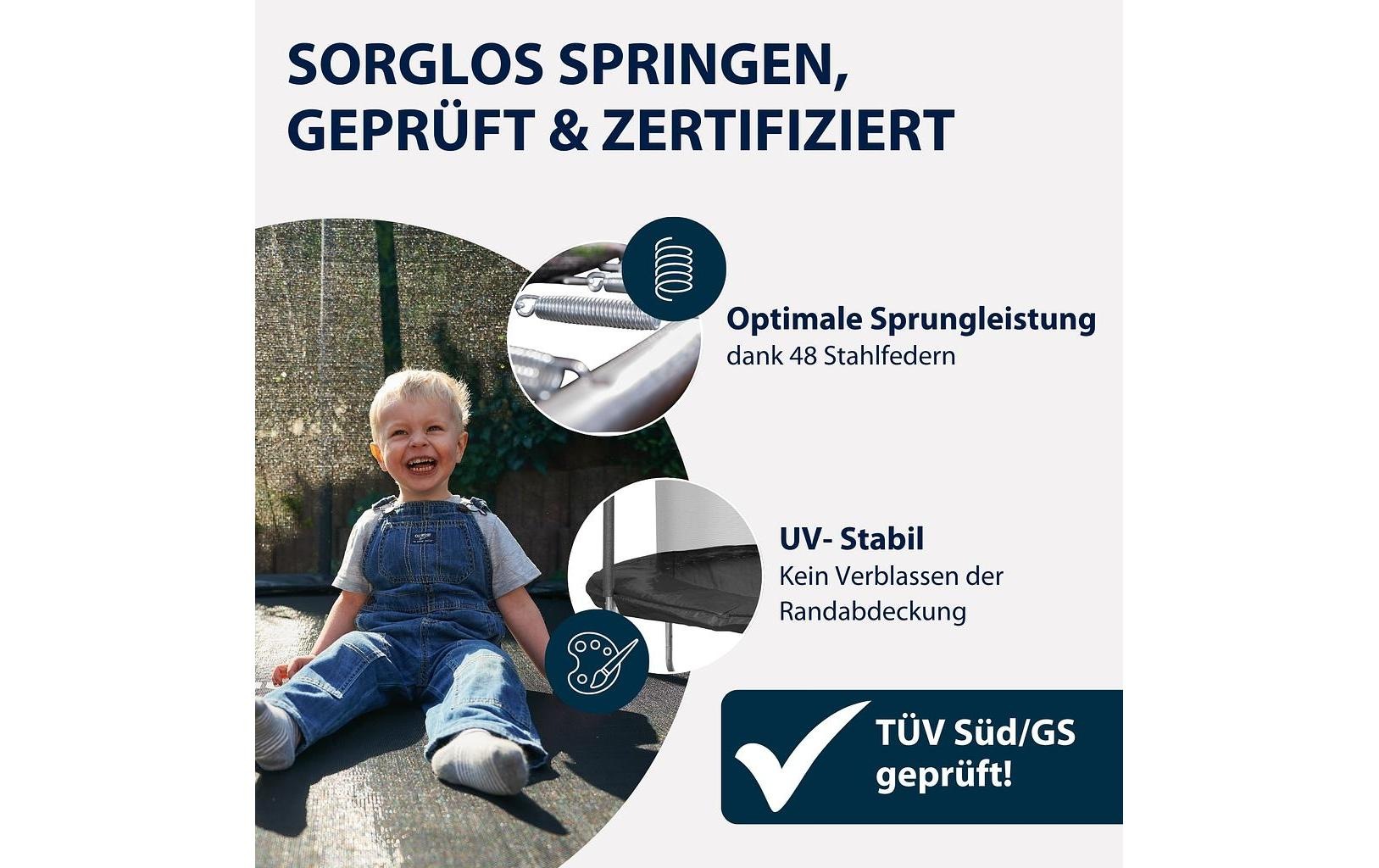 Hudora Gartentrampolin »First 250 V rund«