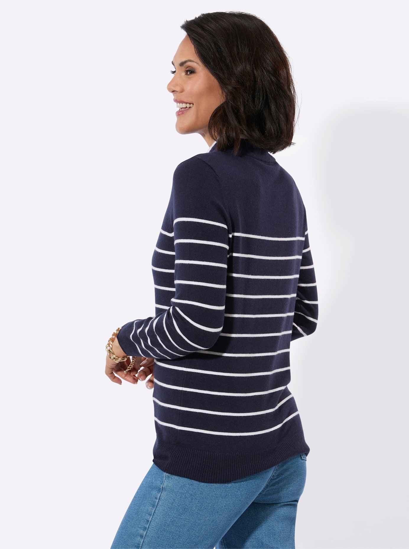 Casual Looks Stehkragenpullover »Stehkragen-Pullover«