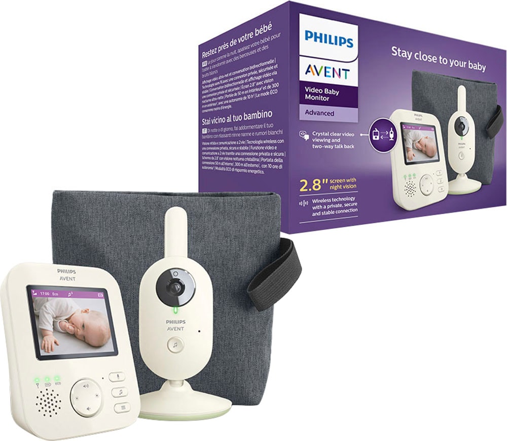 Philips Avent - Babyphone avec caméra Advanced SCD882/26