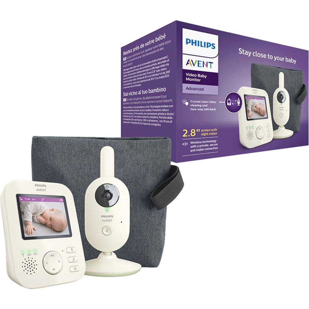 Philips AVENT Babyphone »Advanced SCD882/26 Video«