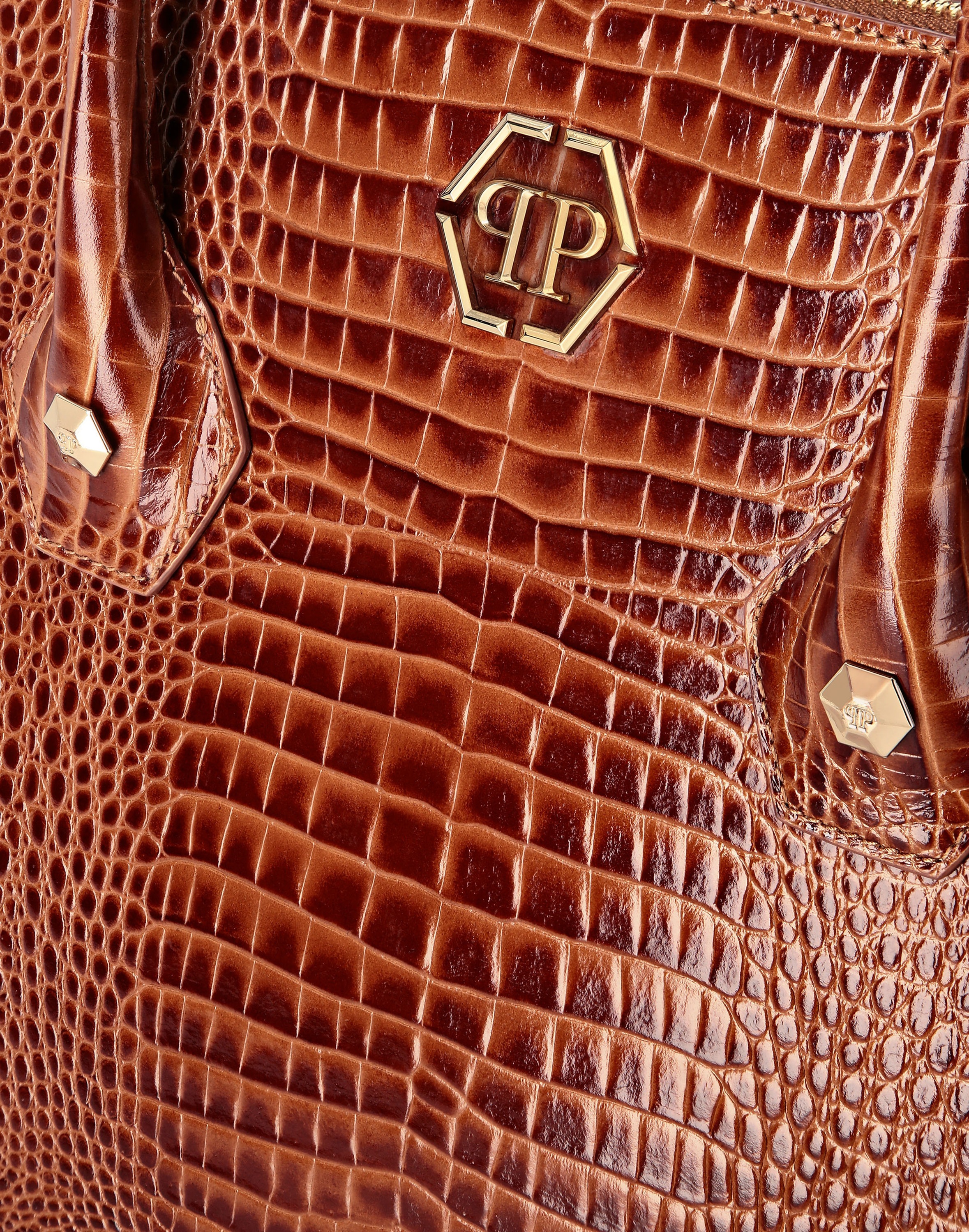 PHILIPP PLEIN Schultertasche »Cocco Crocco Geprägt«