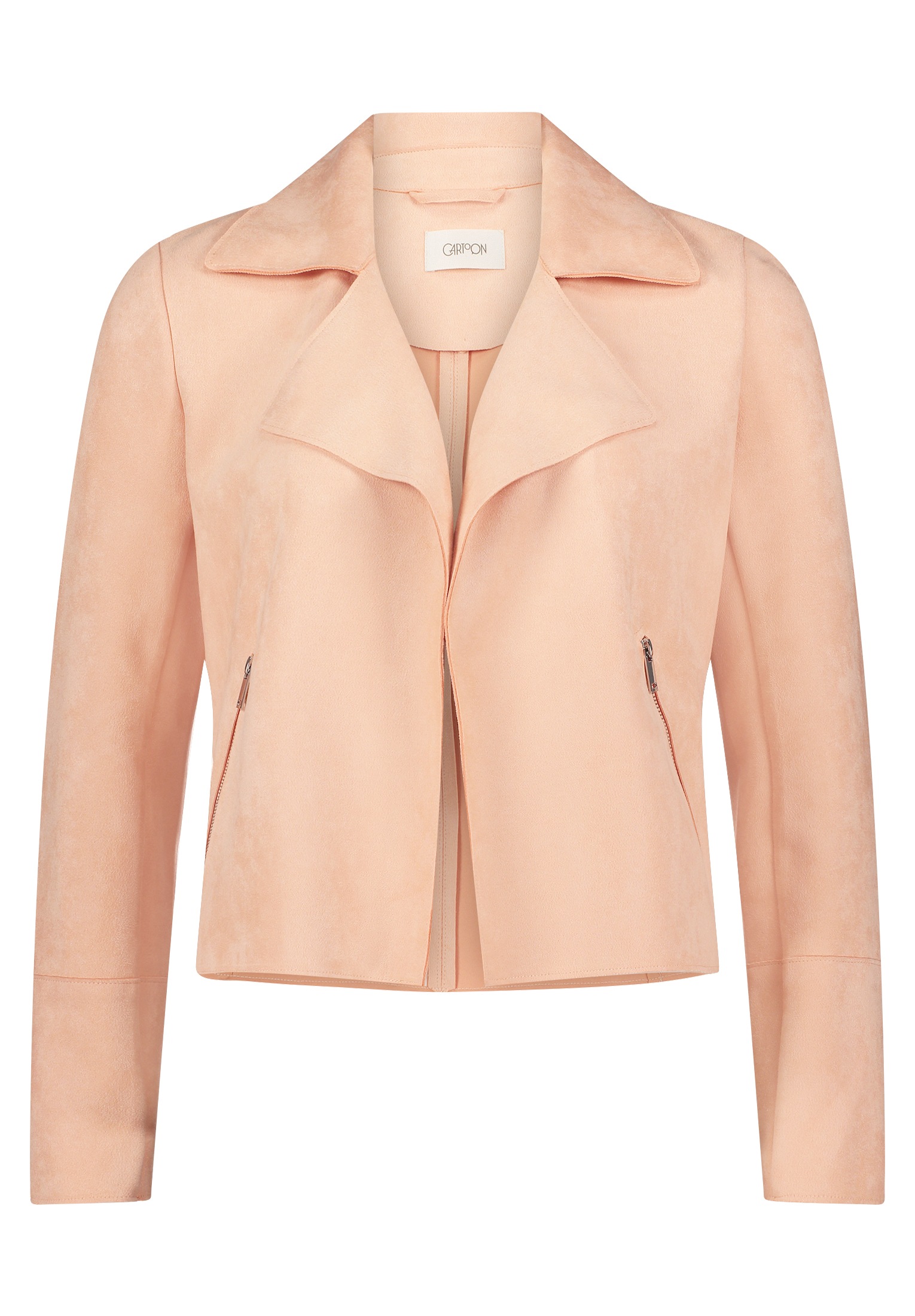 Cartoon Jackenblazer "Cartoon Damen Blazer-Jacke mit offenem Saum", Taschen günstig online kaufen