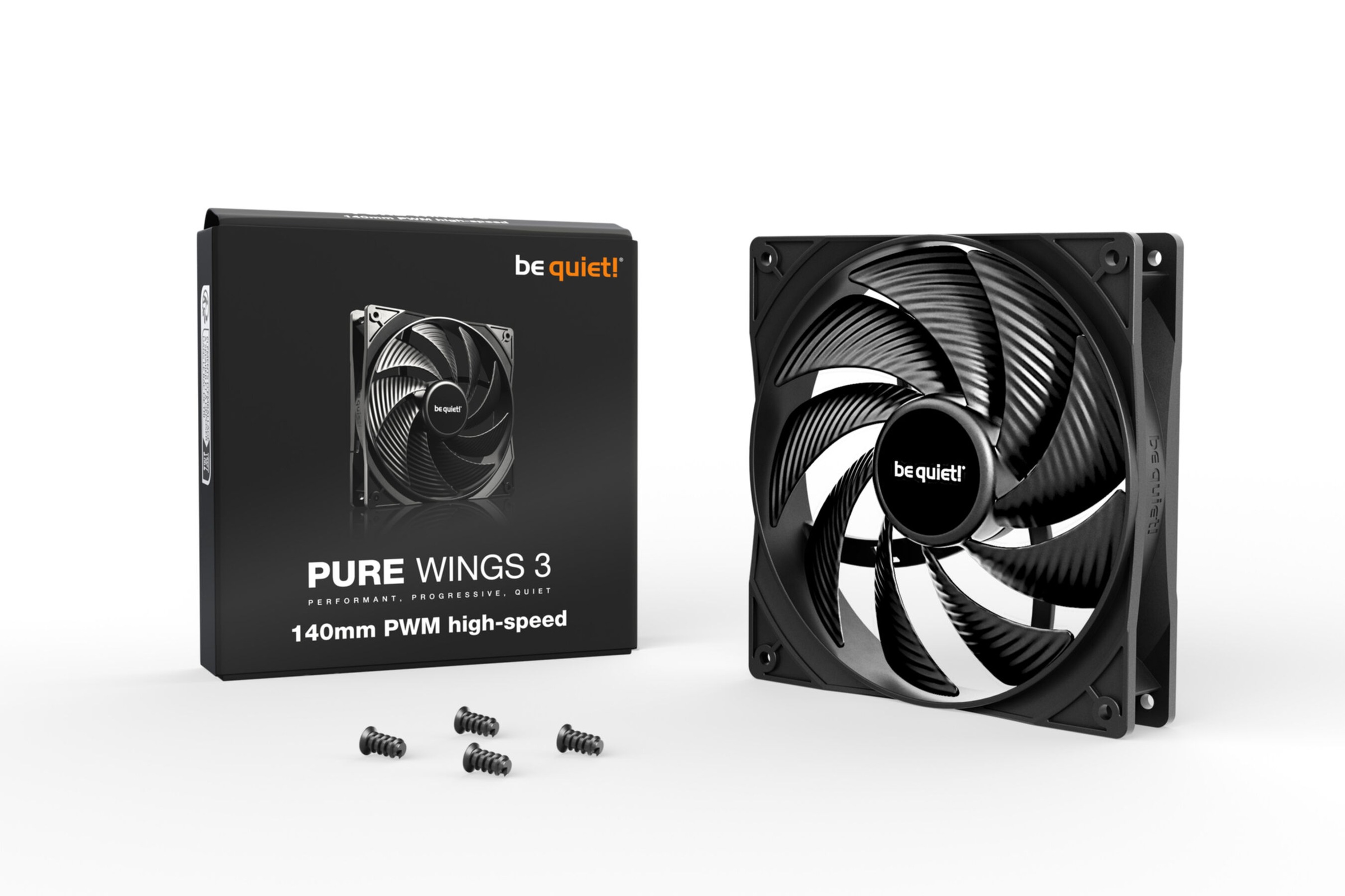 be quiet! Gehäuselüfter »Pure Wings 3 140mm PWM high-speed«